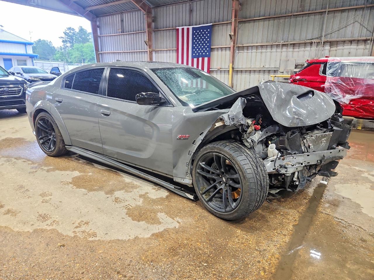 2023 Dodge Charger Sp Gray vin: 2C3CDXGJ1PH646165