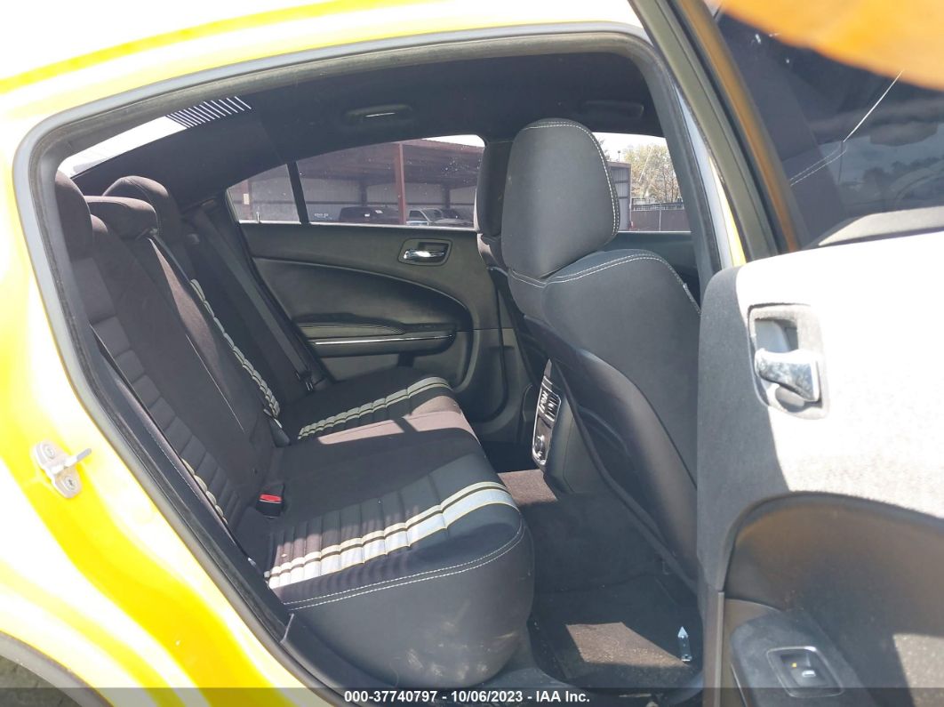 2012 Dodge Charger Srt8 Super Bee Yellow vin: 2C3CDXGJ2CH276399