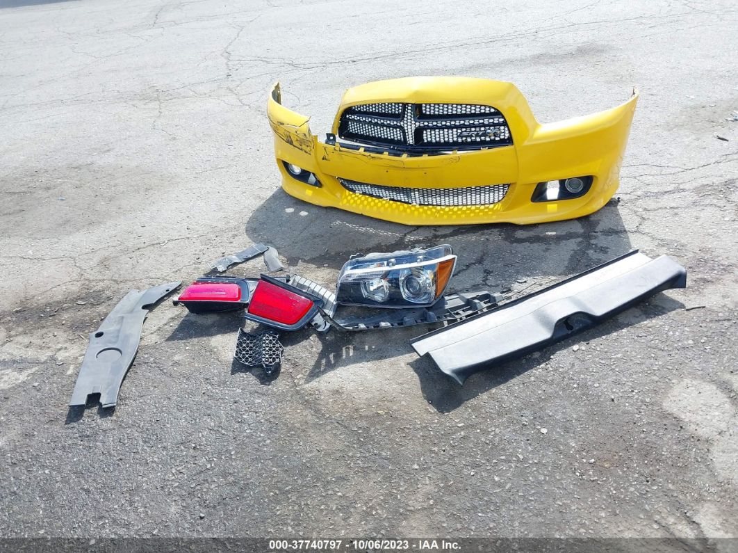 2012 Dodge Charger Srt8 Super Bee Yellow vin: 2C3CDXGJ2CH276399