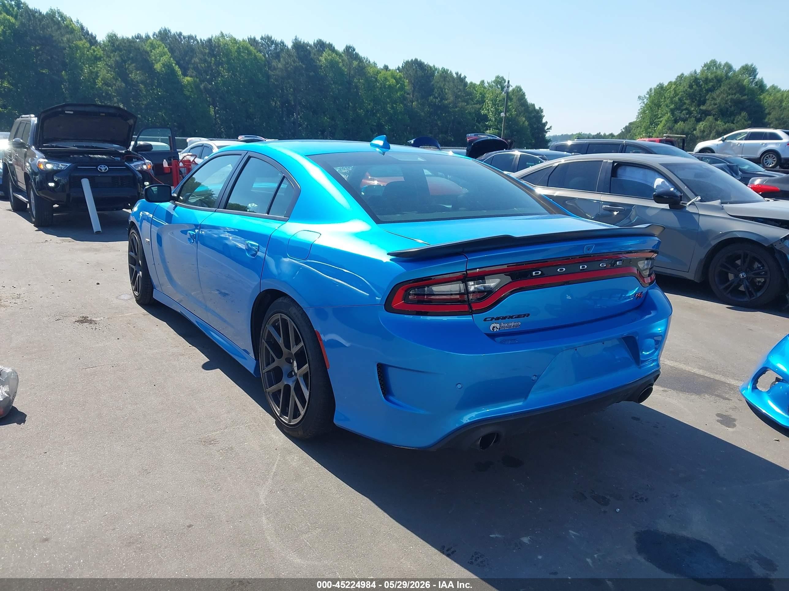 2016 Dodge Charger R/t Scat Pack Blue vin: 2C3CDXGJ2GH150128