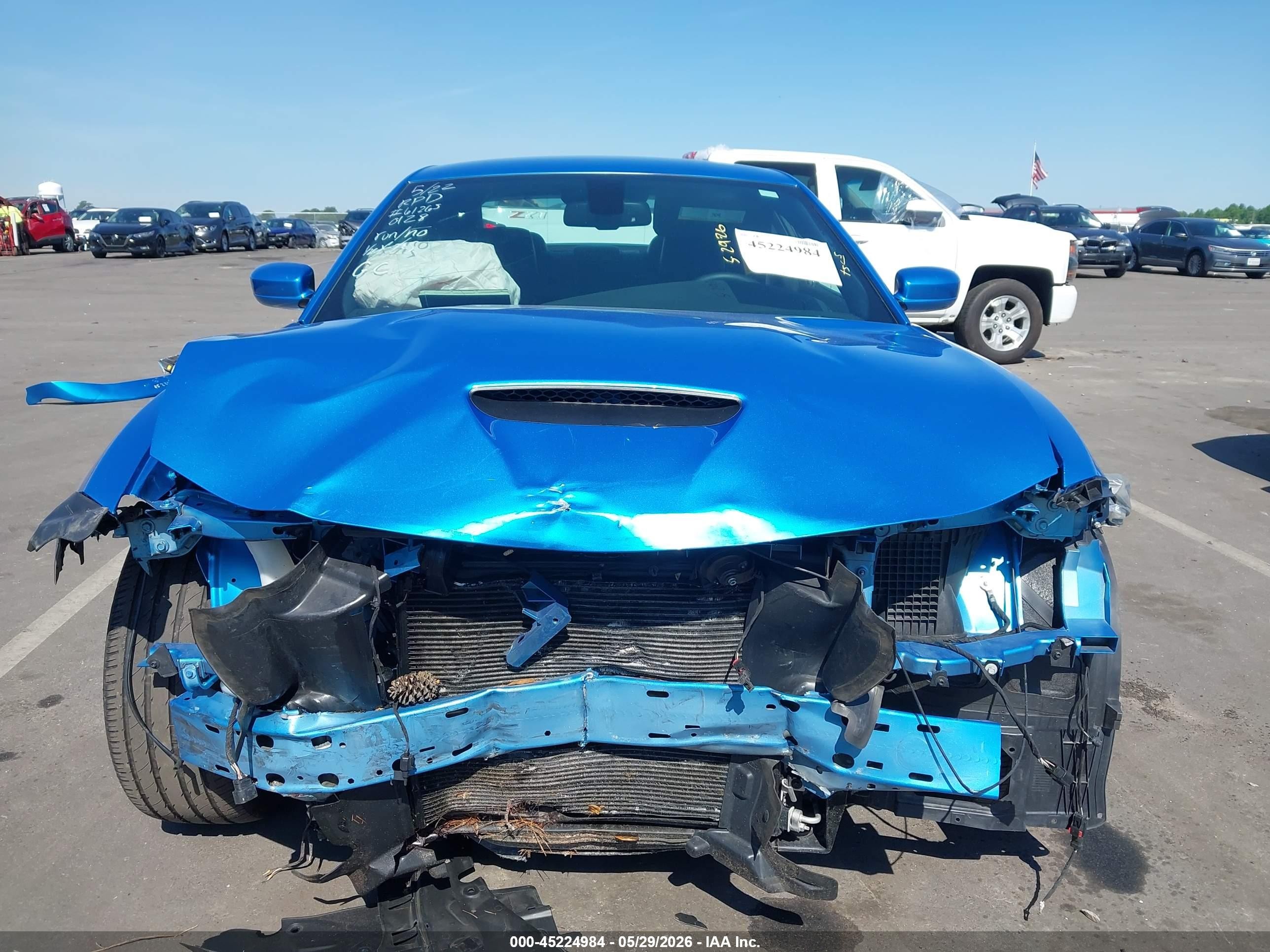 2016 Dodge Charger R/t Scat Pack Blue vin: 2C3CDXGJ2GH150128
