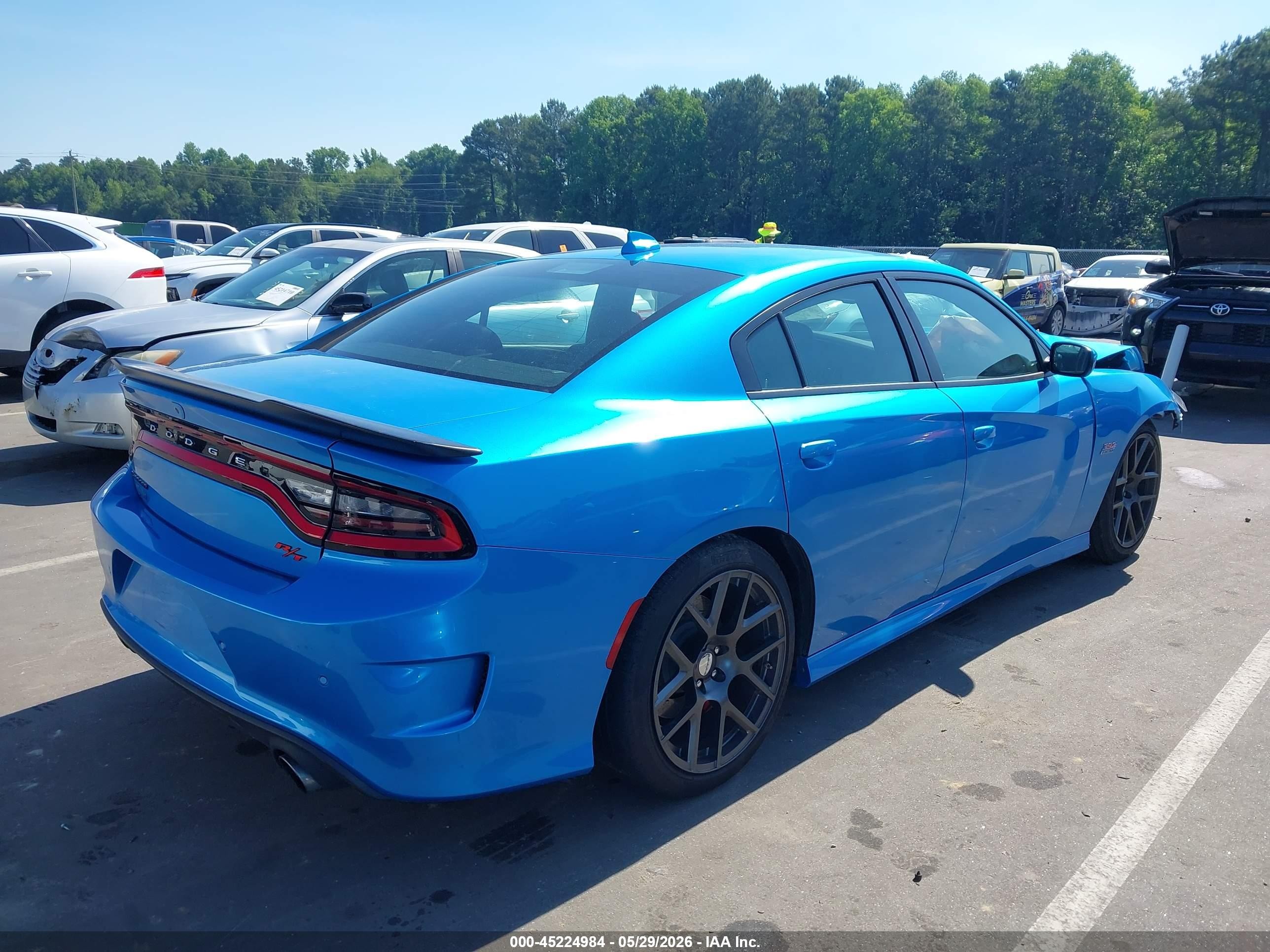 2016 Dodge Charger R/t Scat Pack Blue vin: 2C3CDXGJ2GH150128