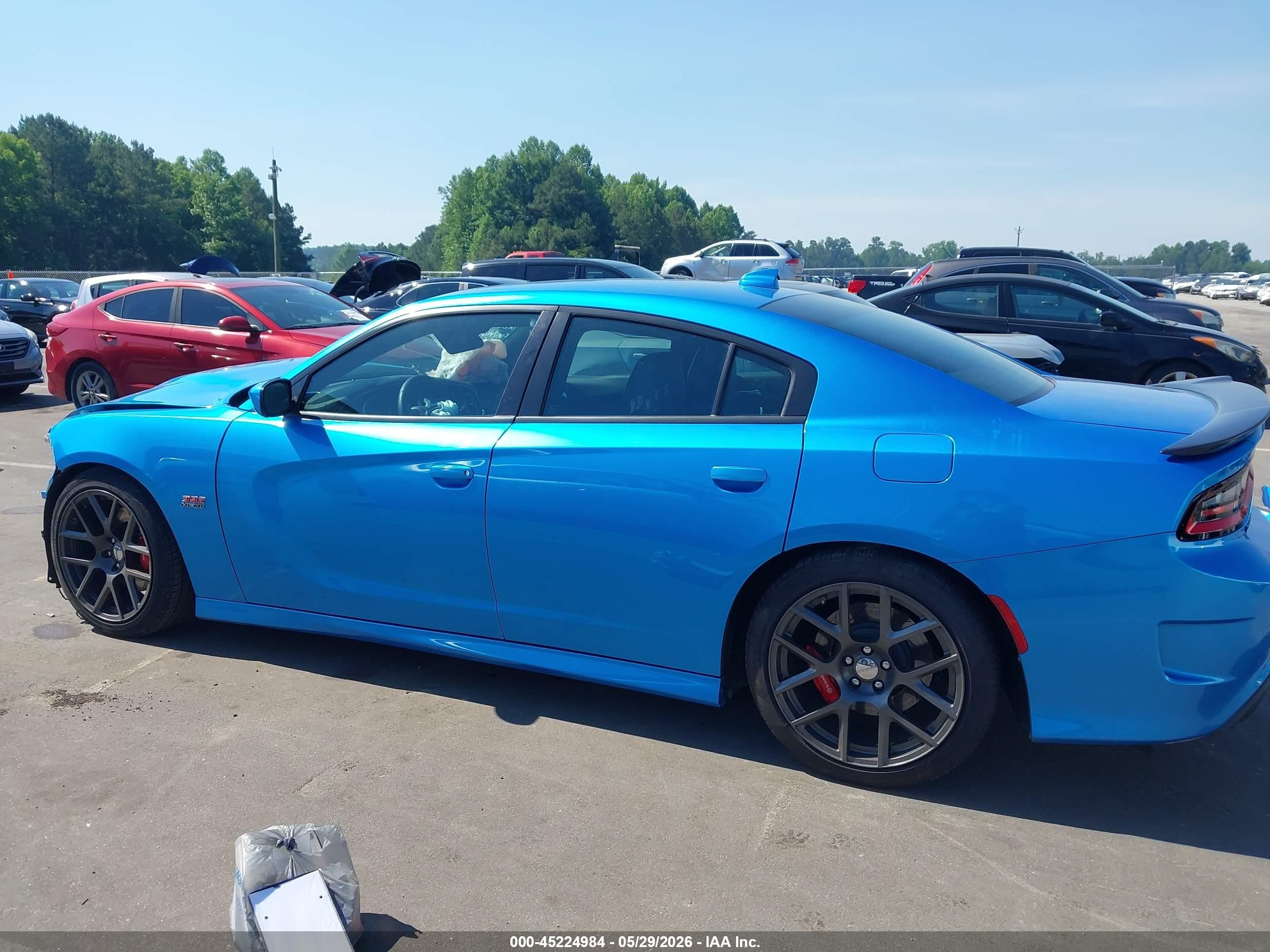 2016 Dodge Charger R/t Scat Pack Blue vin: 2C3CDXGJ2GH150128