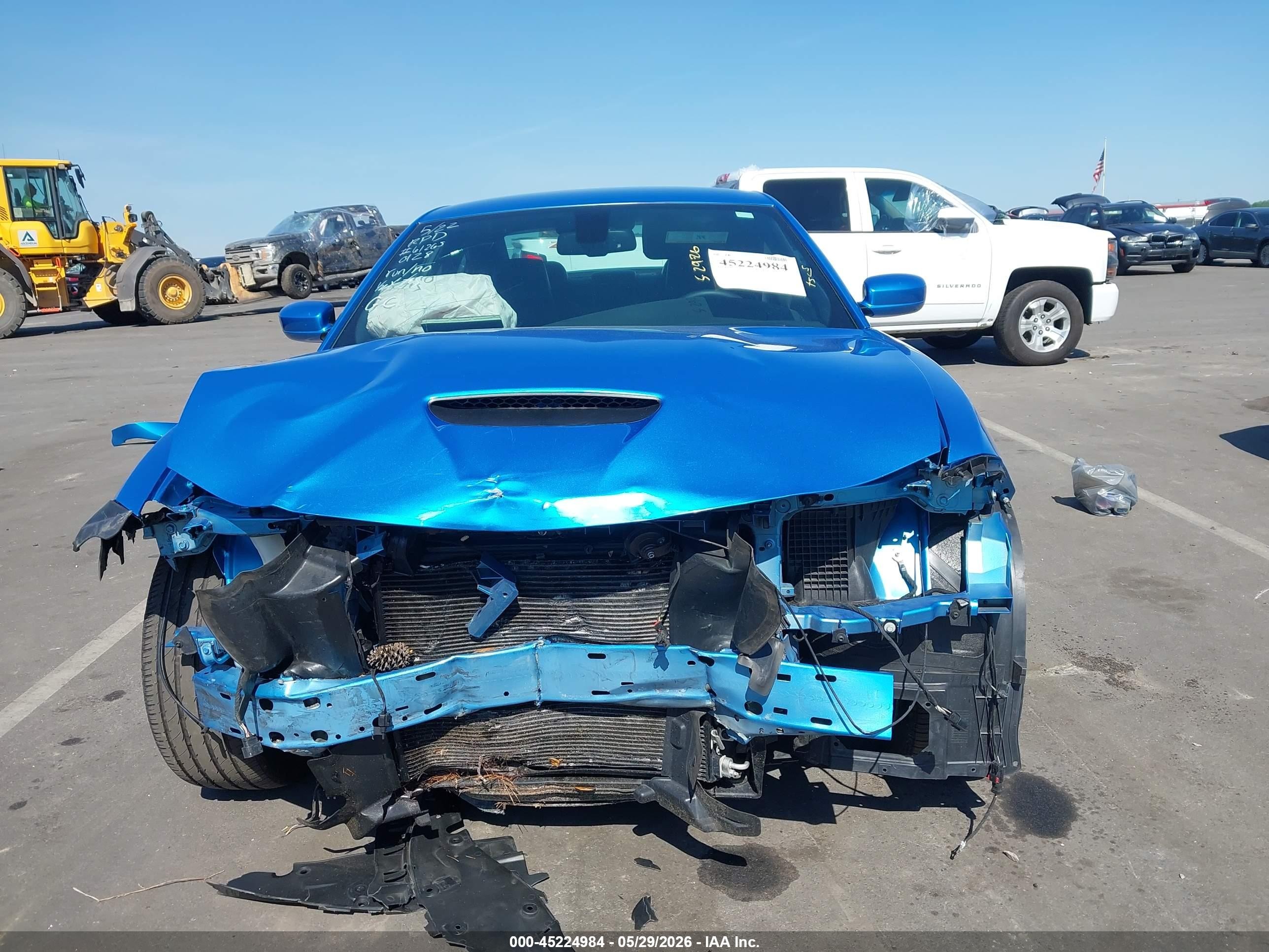 2016 Dodge Charger R/t Scat Pack Blue vin: 2C3CDXGJ2GH150128