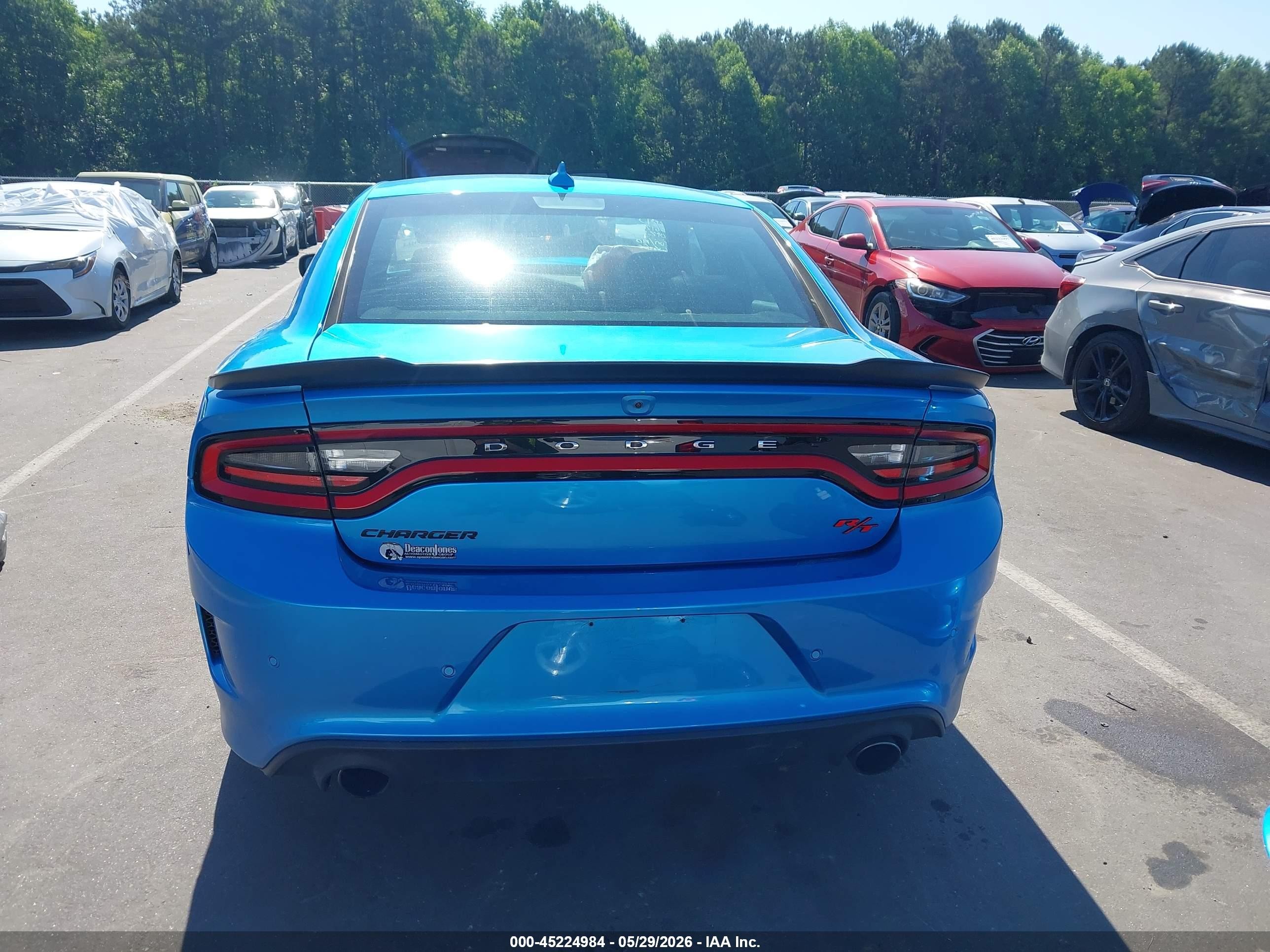 2016 Dodge Charger R/t Scat Pack Blue vin: 2C3CDXGJ2GH150128