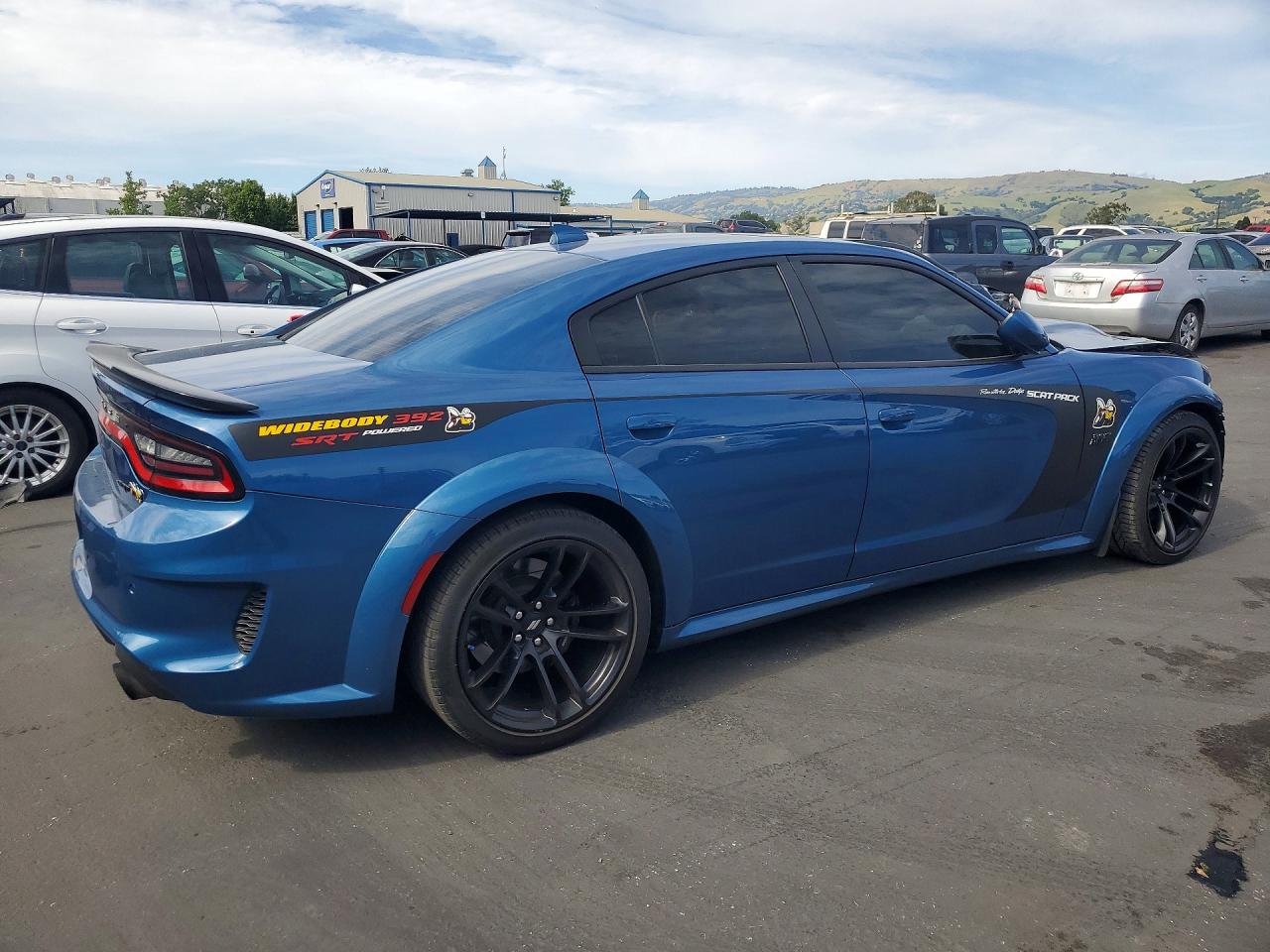 2020 Dodge Charger Scat Pack Blue vin: 2C3CDXGJ2LH134439