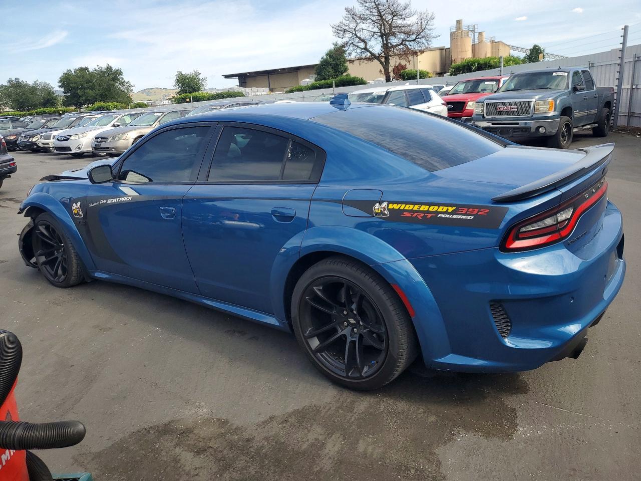 2020 Dodge Charger Scat Pack Blue vin: 2C3CDXGJ2LH134439