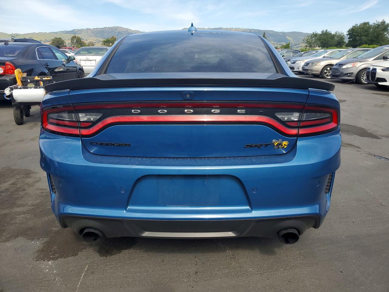 2020 Dodge Charger Scat Pack Blue vin: 2C3CDXGJ2LH134439