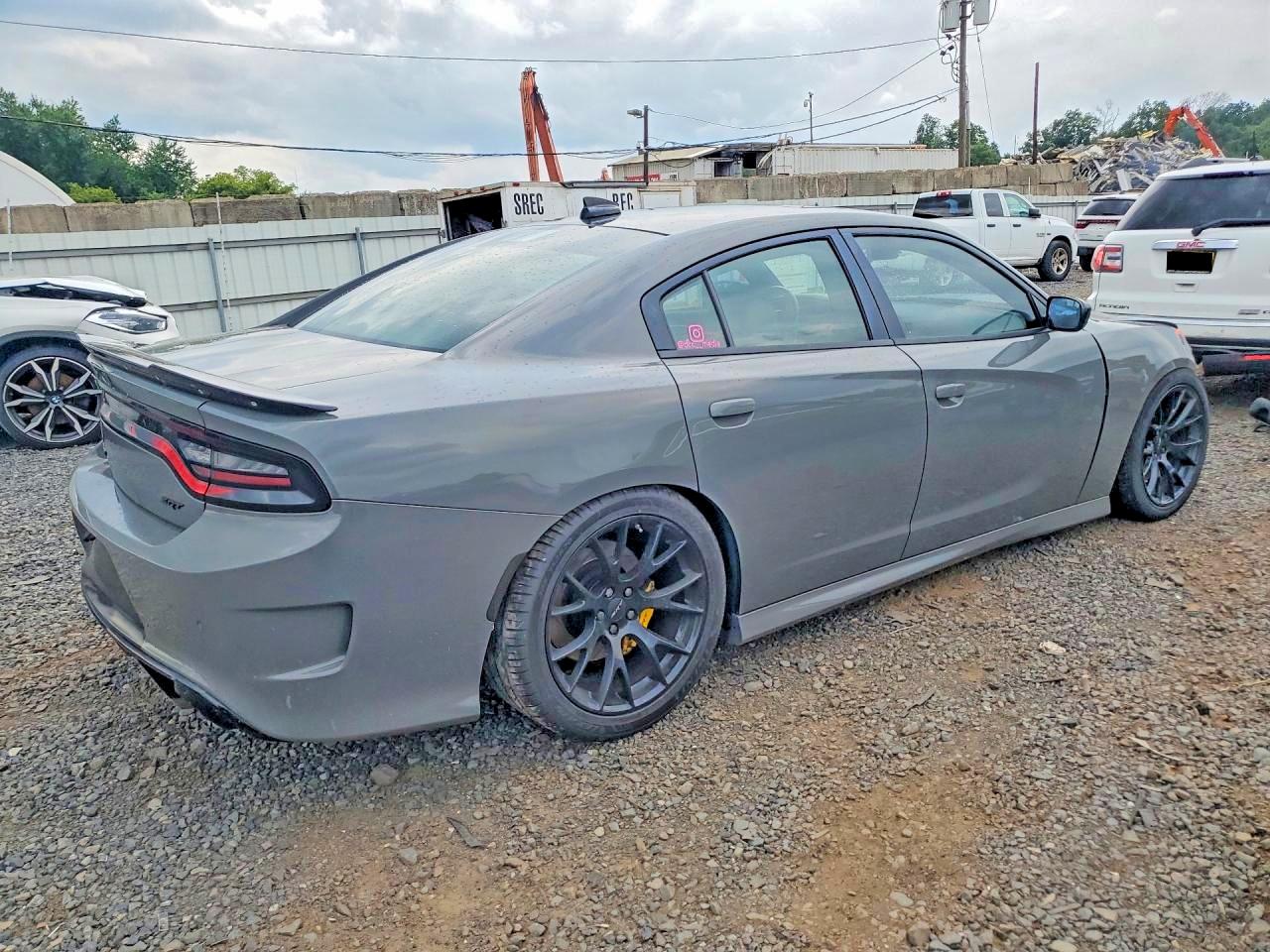 2018 Dodge Charger R/t 392 Gray vin: 2C3CDXGJ3JH117114