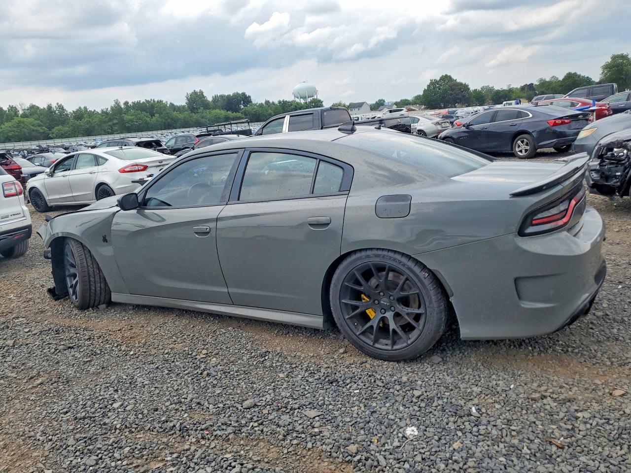 2018 Dodge Charger R/t 392 Gray vin: 2C3CDXGJ3JH117114