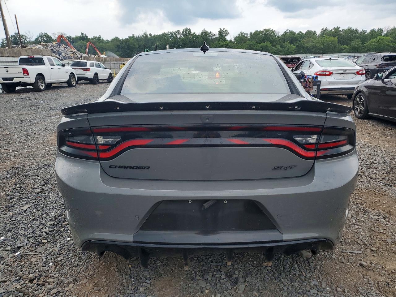 2018 Dodge Charger R/t 392 Gray vin: 2C3CDXGJ3JH117114