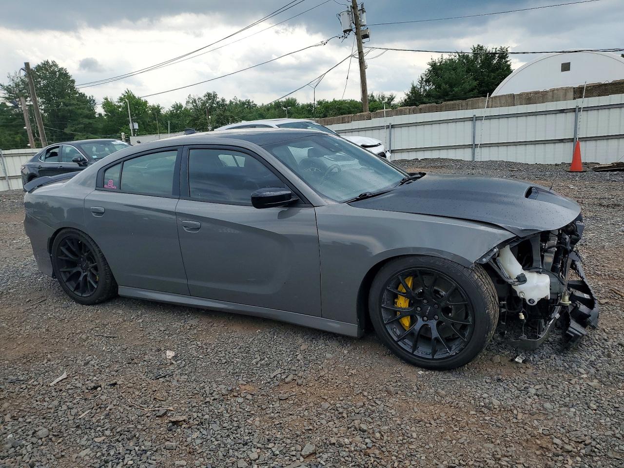 2018 Dodge Charger R/t 392 Gray vin: 2C3CDXGJ3JH117114