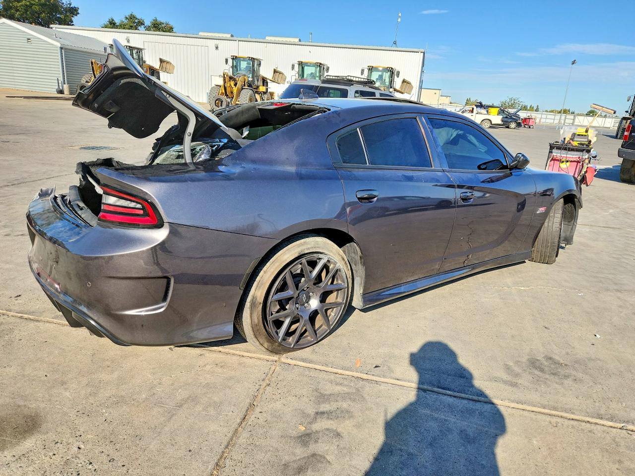 2018 Dodge Charger R/t 392 Серый vin: 2C3CDXGJ3JH196459