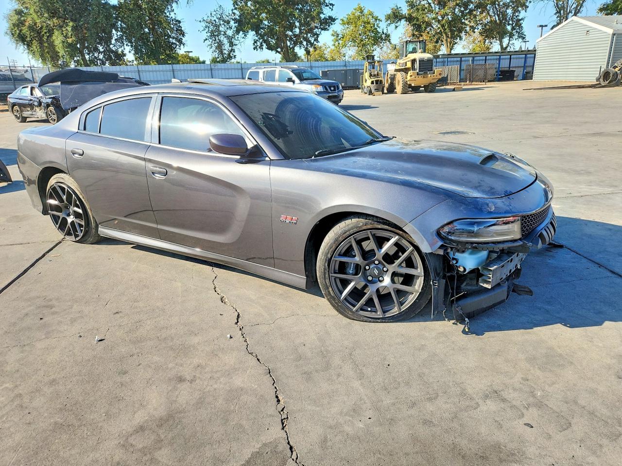 2018 Dodge Charger R/t 392 Серый vin: 2C3CDXGJ3JH196459