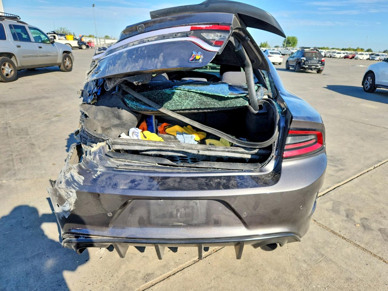 2018 Dodge Charger R/t 392 Серый vin: 2C3CDXGJ3JH196459