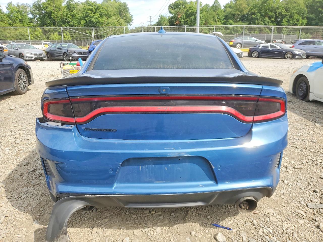 2020 Dodge Charger Scat Pack Blue vin: 2C3CDXGJ3LH247767