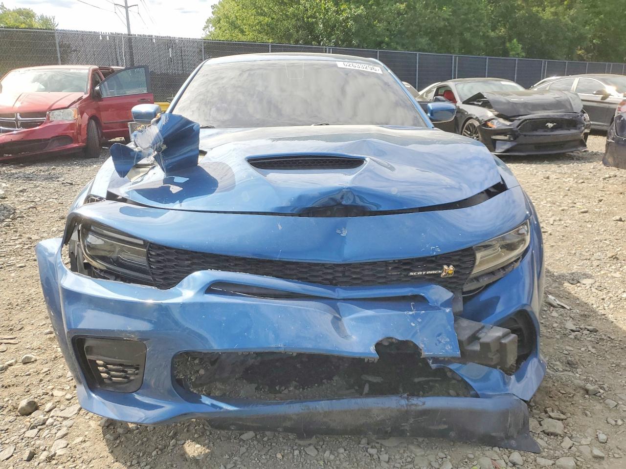2020 Dodge Charger Scat Pack Blue vin: 2C3CDXGJ3LH247767