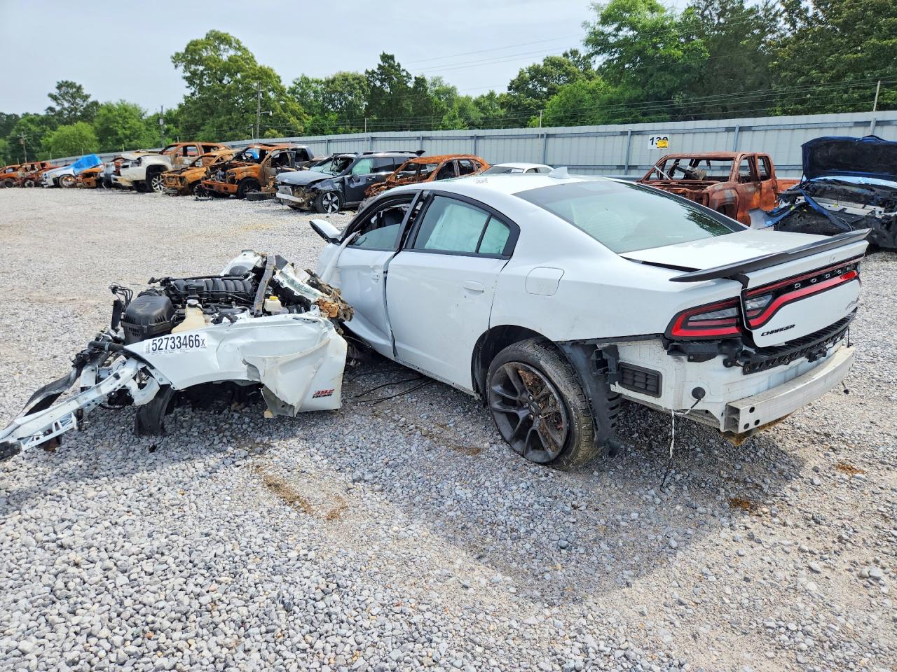 2021 Dodge Charger Scat Pack White vin: 2C3CDXGJ3MH594839
