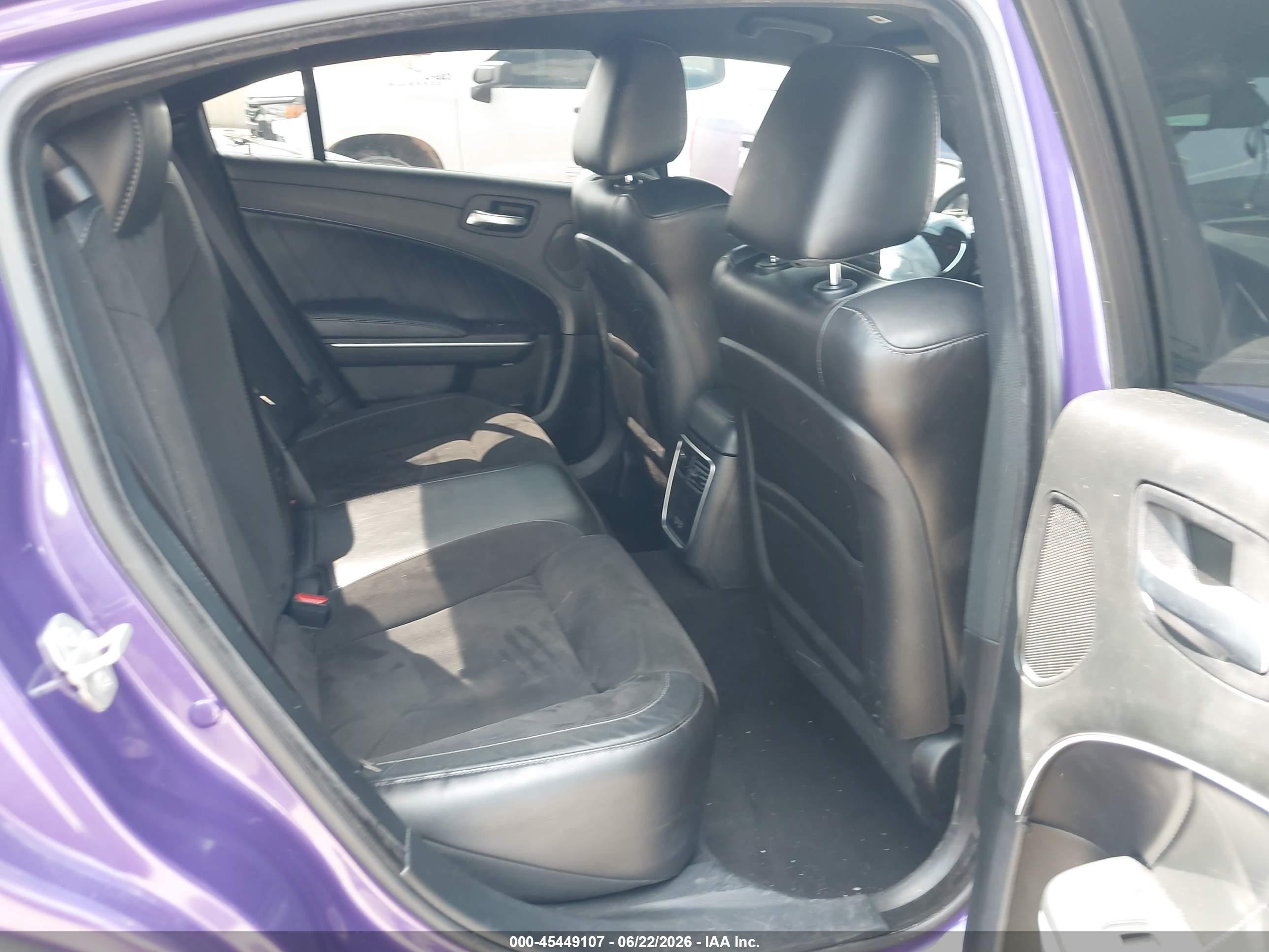 2023 Dodge Charger Scat Pack Purple vin: 2C3CDXGJ3PH639220