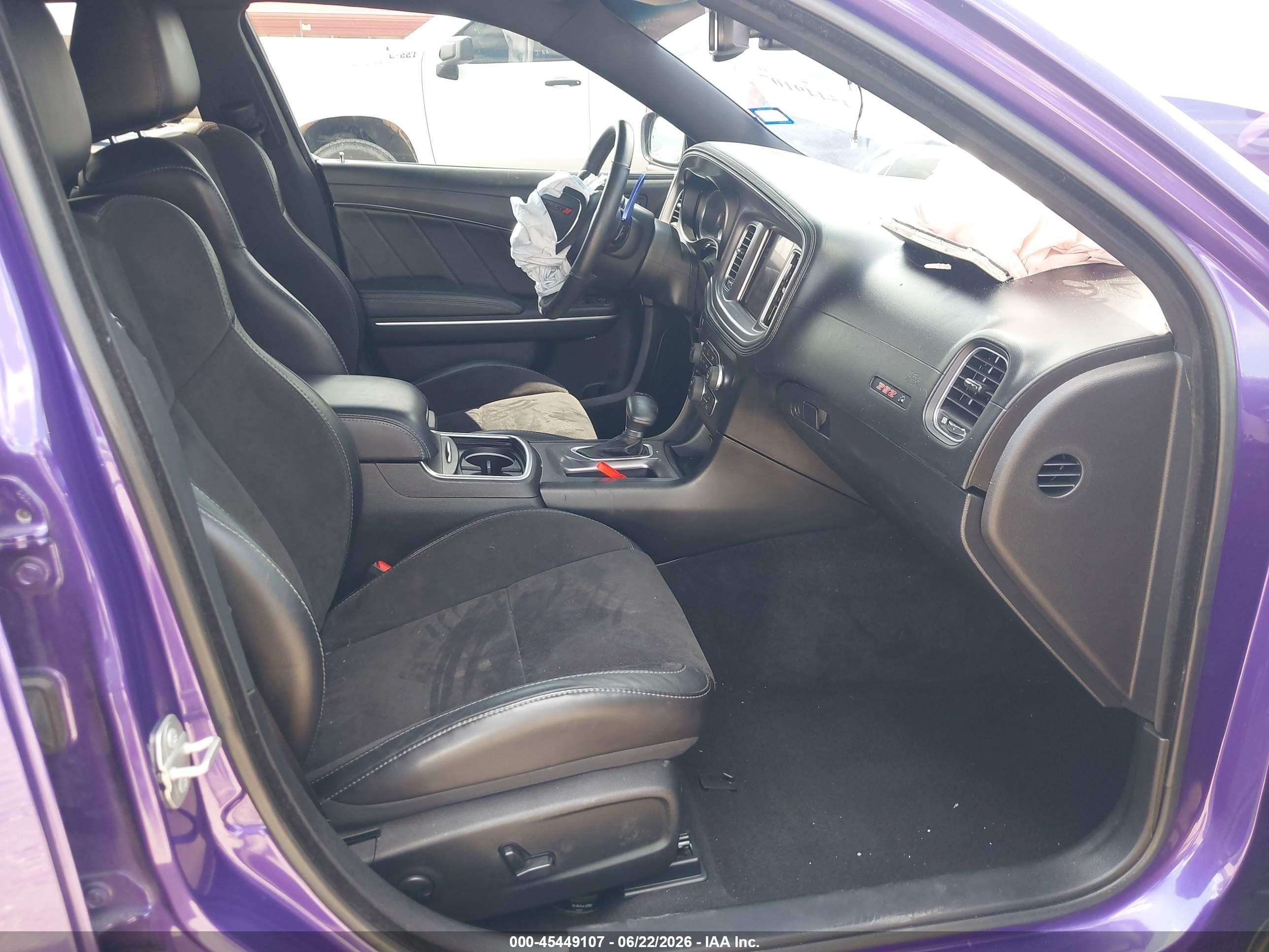 2023 Dodge Charger Scat Pack Purple vin: 2C3CDXGJ3PH639220