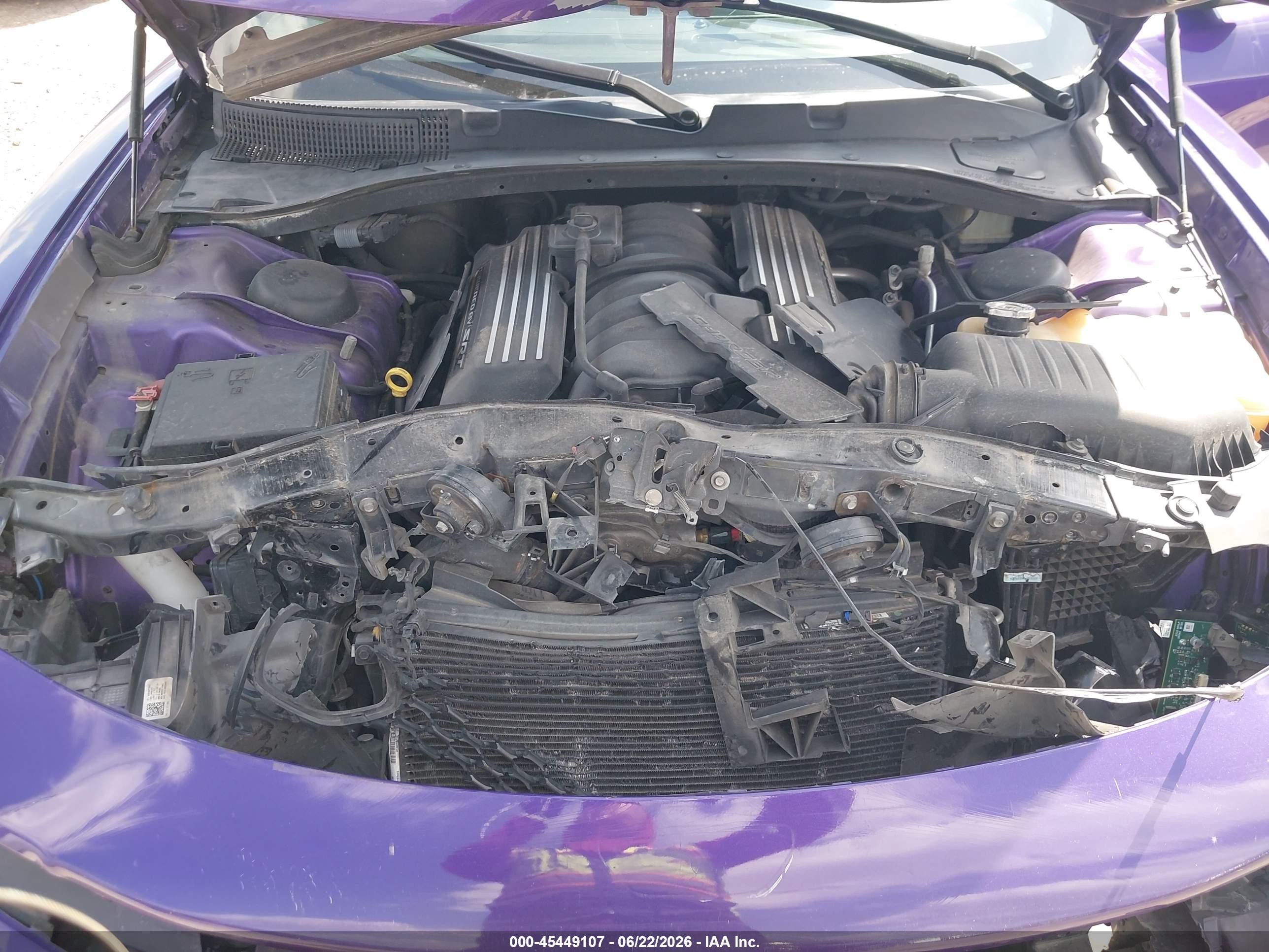 2023 Dodge Charger Scat Pack Purple vin: 2C3CDXGJ3PH639220