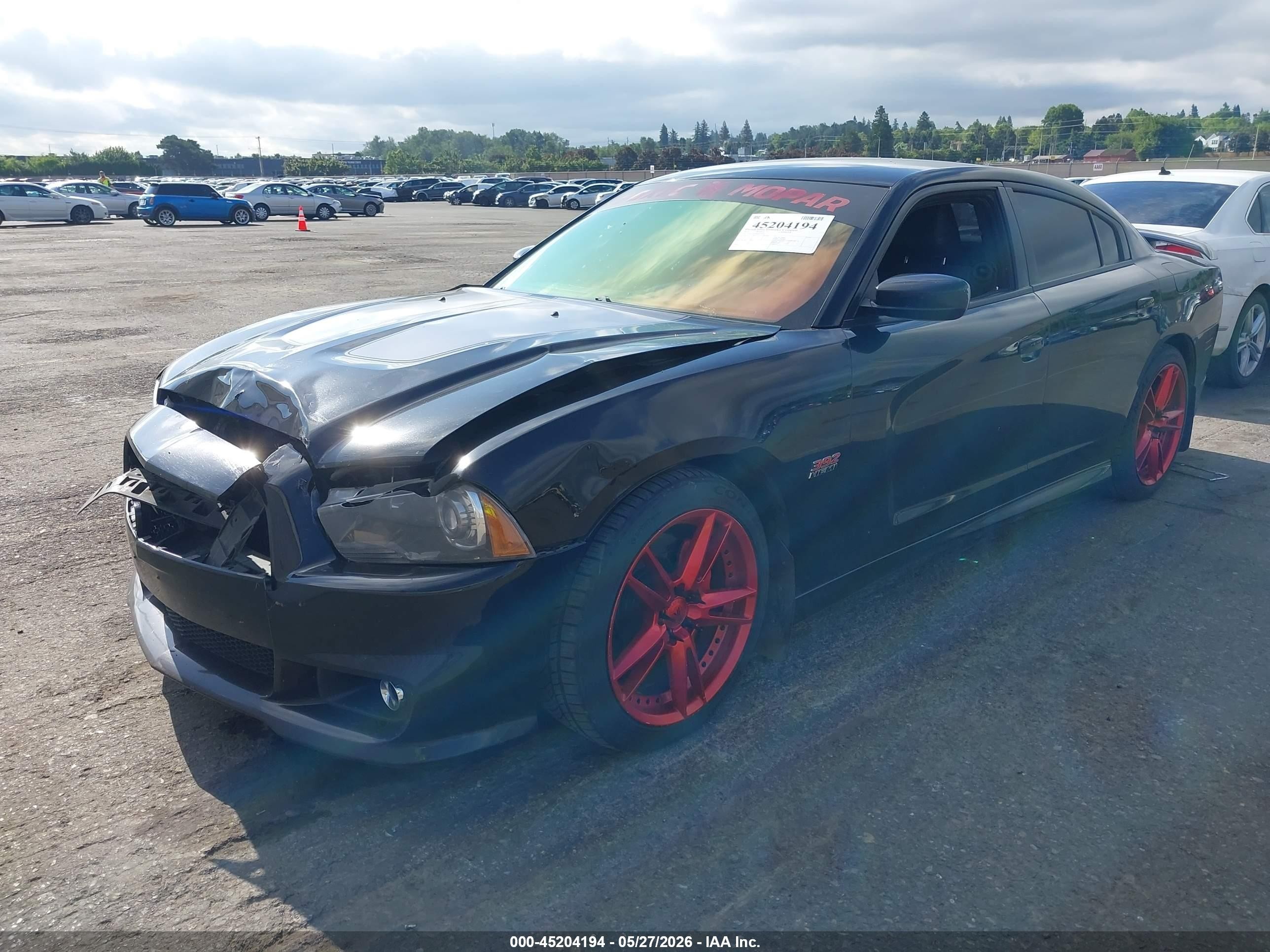 2013 Dodge Charger Srt8 Super Bee Black vin: 2C3CDXGJ4DH519793