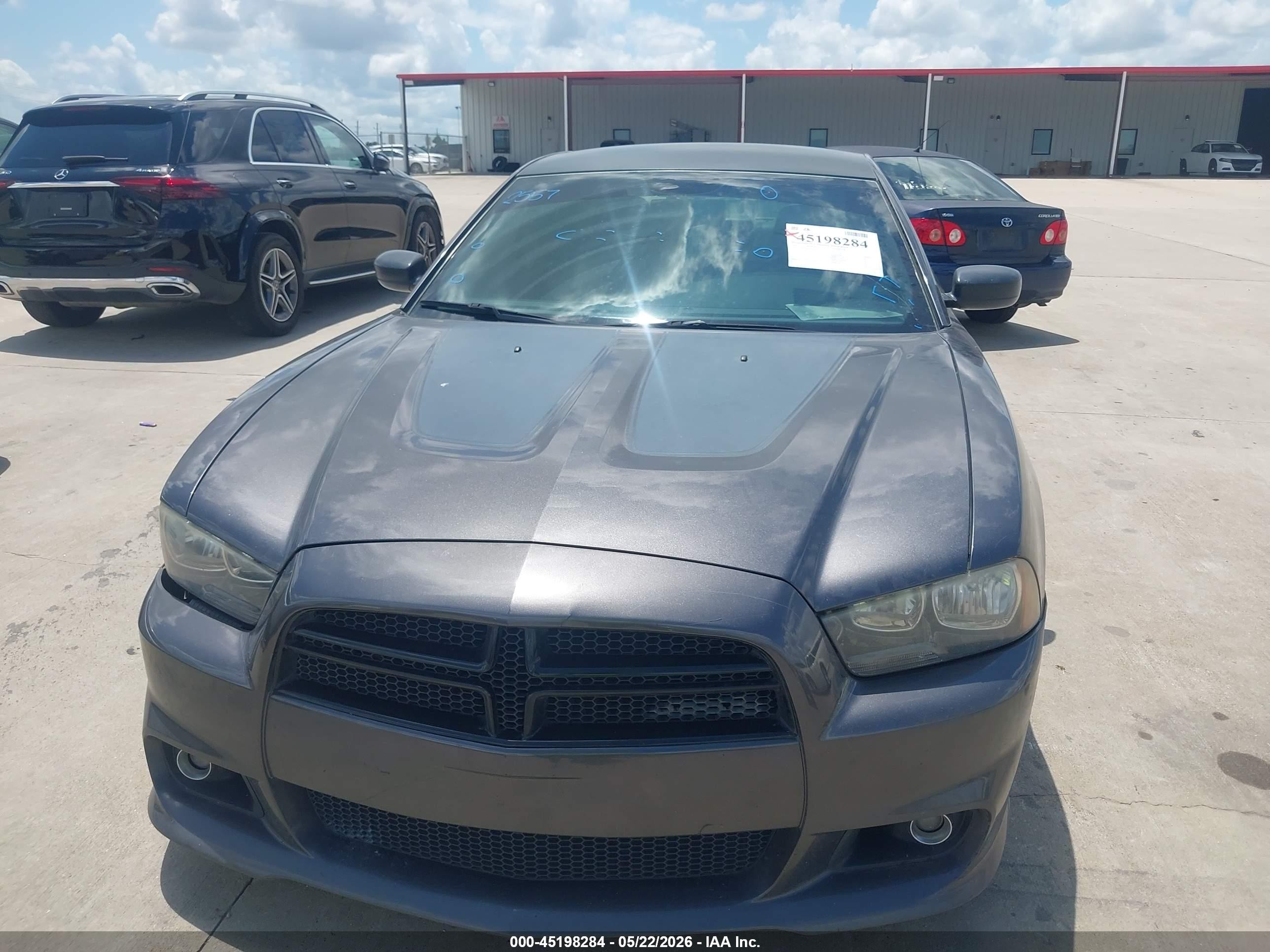 2014 Dodge Charger Srt8 Super Bee Gray vin: 2C3CDXGJ4EH337514