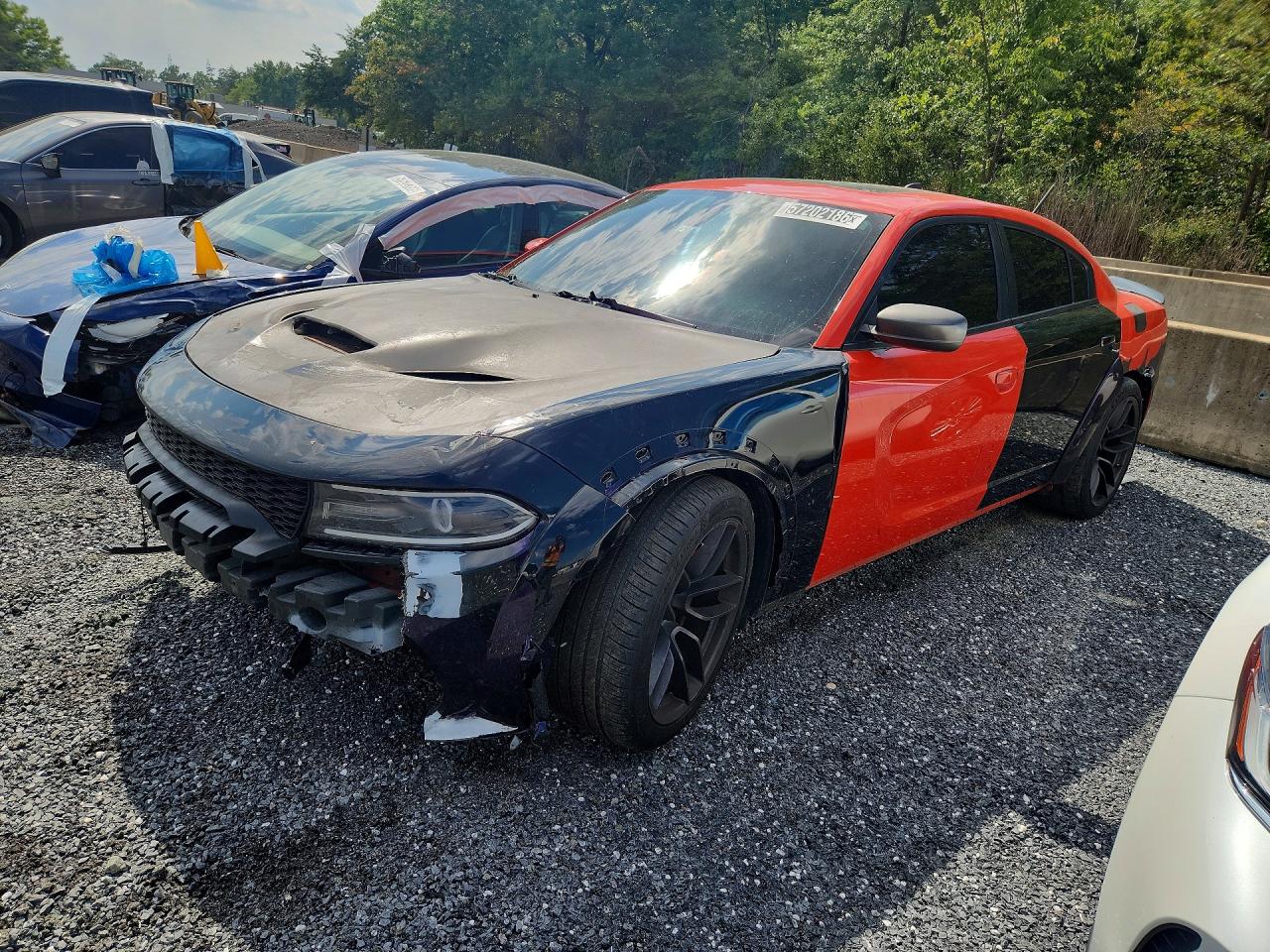 2019 Dodge Charger Scat Pack Orange vin: 2C3CDXGJ4KH558994
