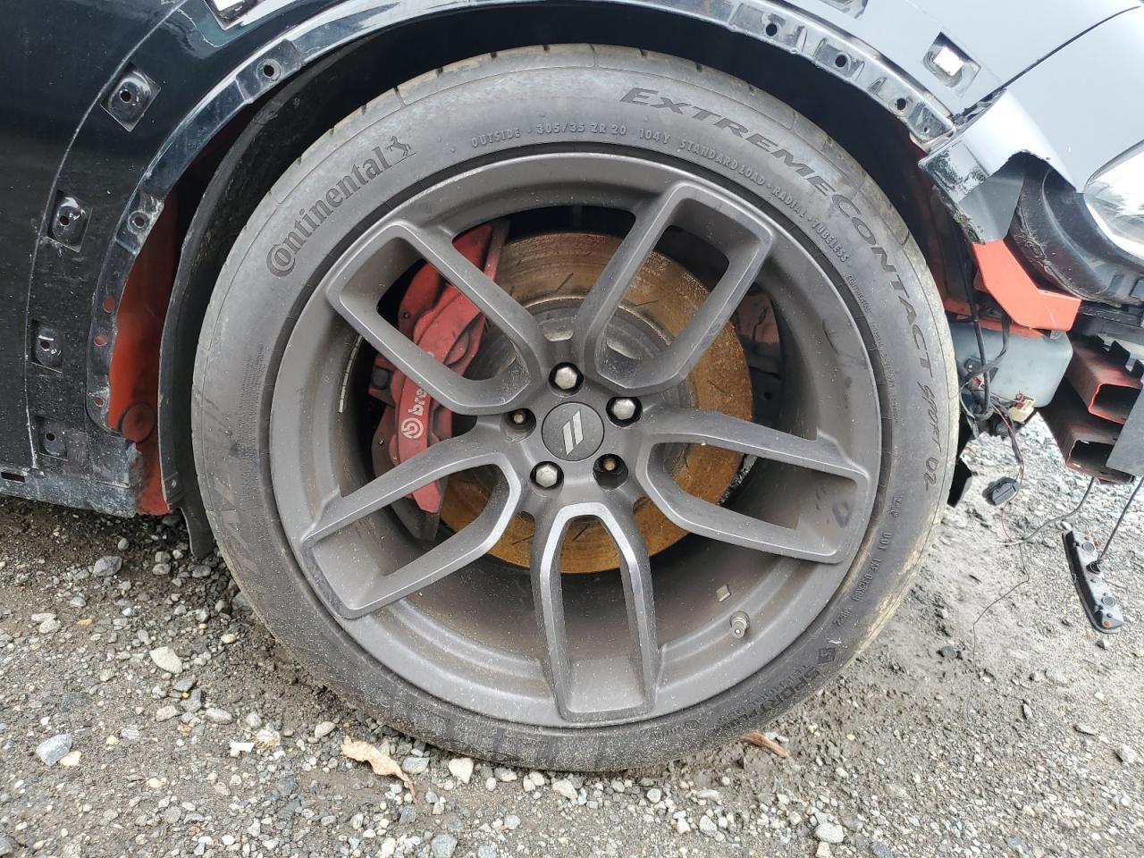 2019 Dodge Charger Scat Pack Оранжевый vin: 2C3CDXGJ4KH558994 Damage: Right Front Fender Liner, Broken, Replacement Required