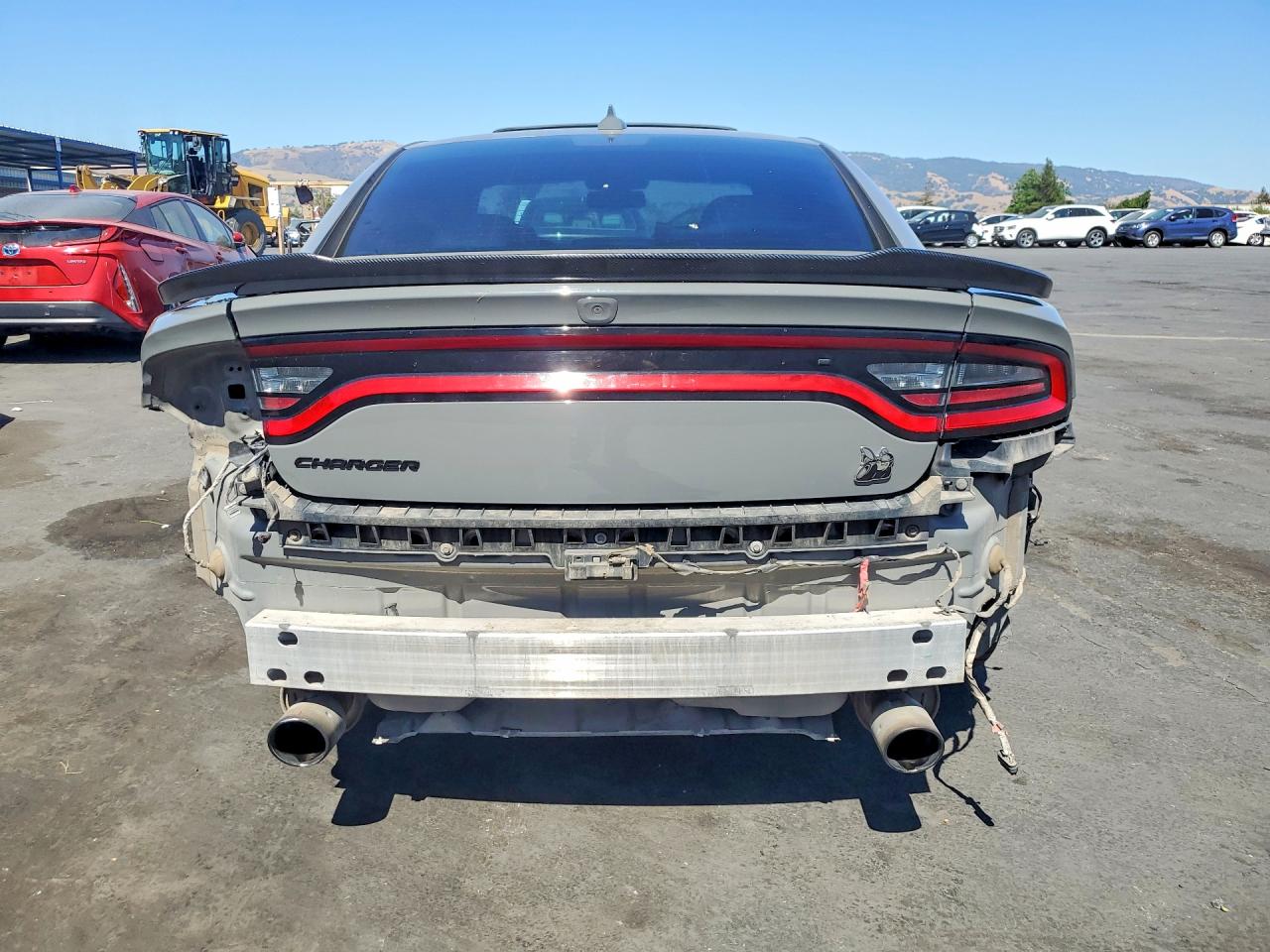 2019 Dodge Charger Scat Pack Gray vin: 2C3CDXGJ4KH692517