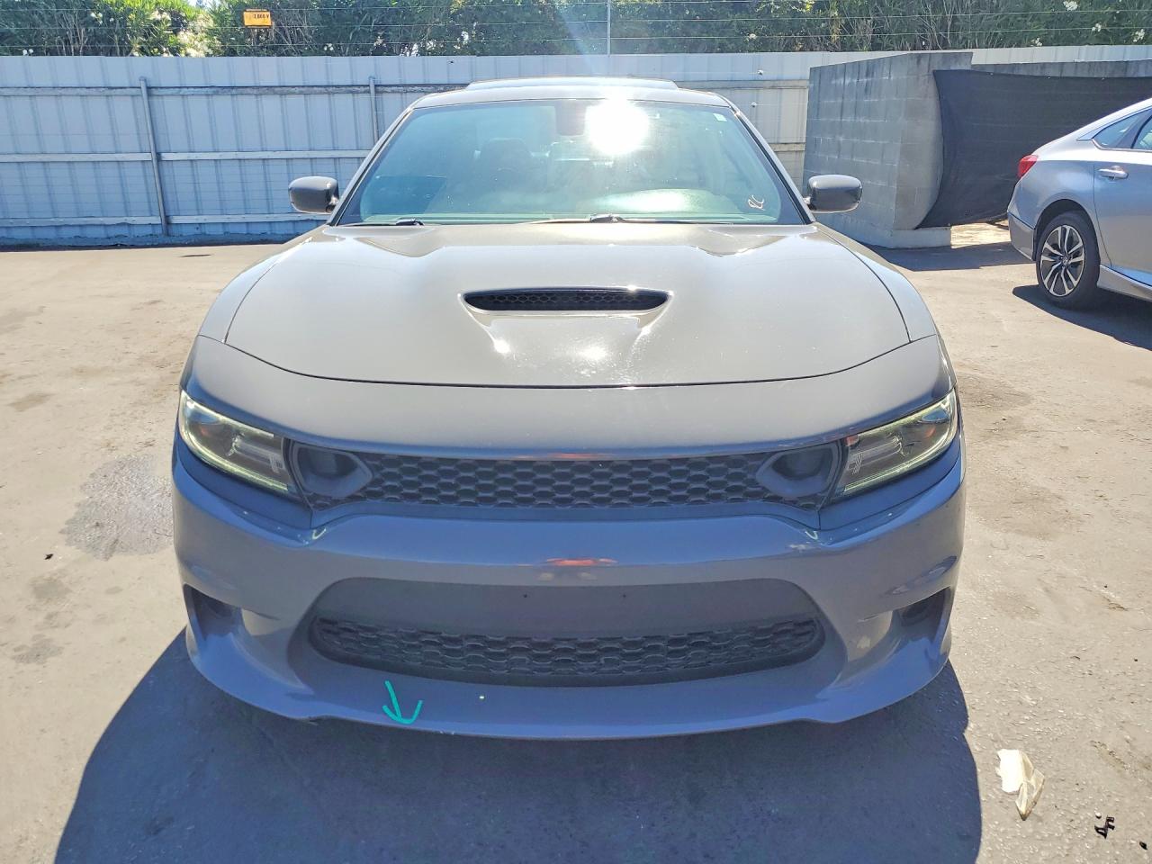 2019 Dodge Charger Scat Pack Gray vin: 2C3CDXGJ4KH692517