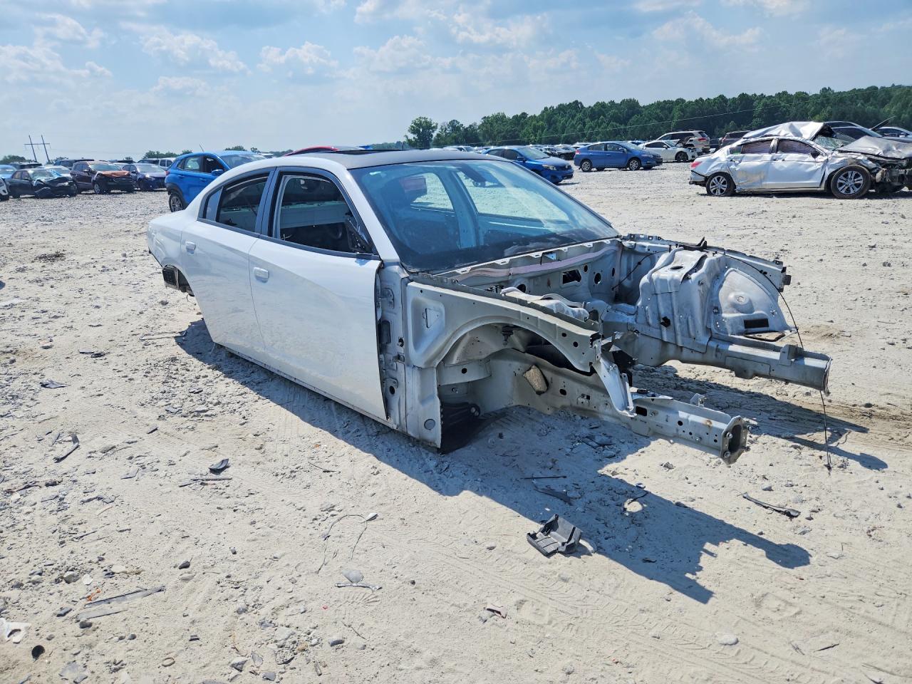 2021 Dodge Charger Scat Pack White vin: 2C3CDXGJ4MH539946