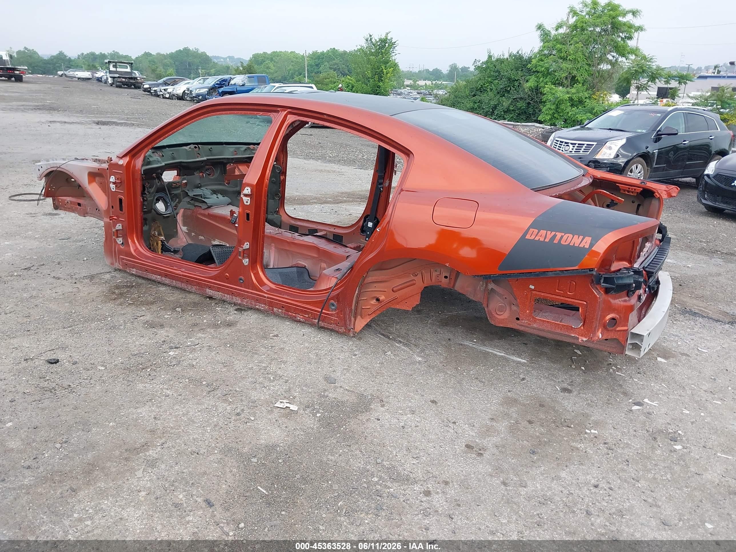 2023 Dodge Charger Scat Pack Orange vin: 2C3CDXGJ4PH631515