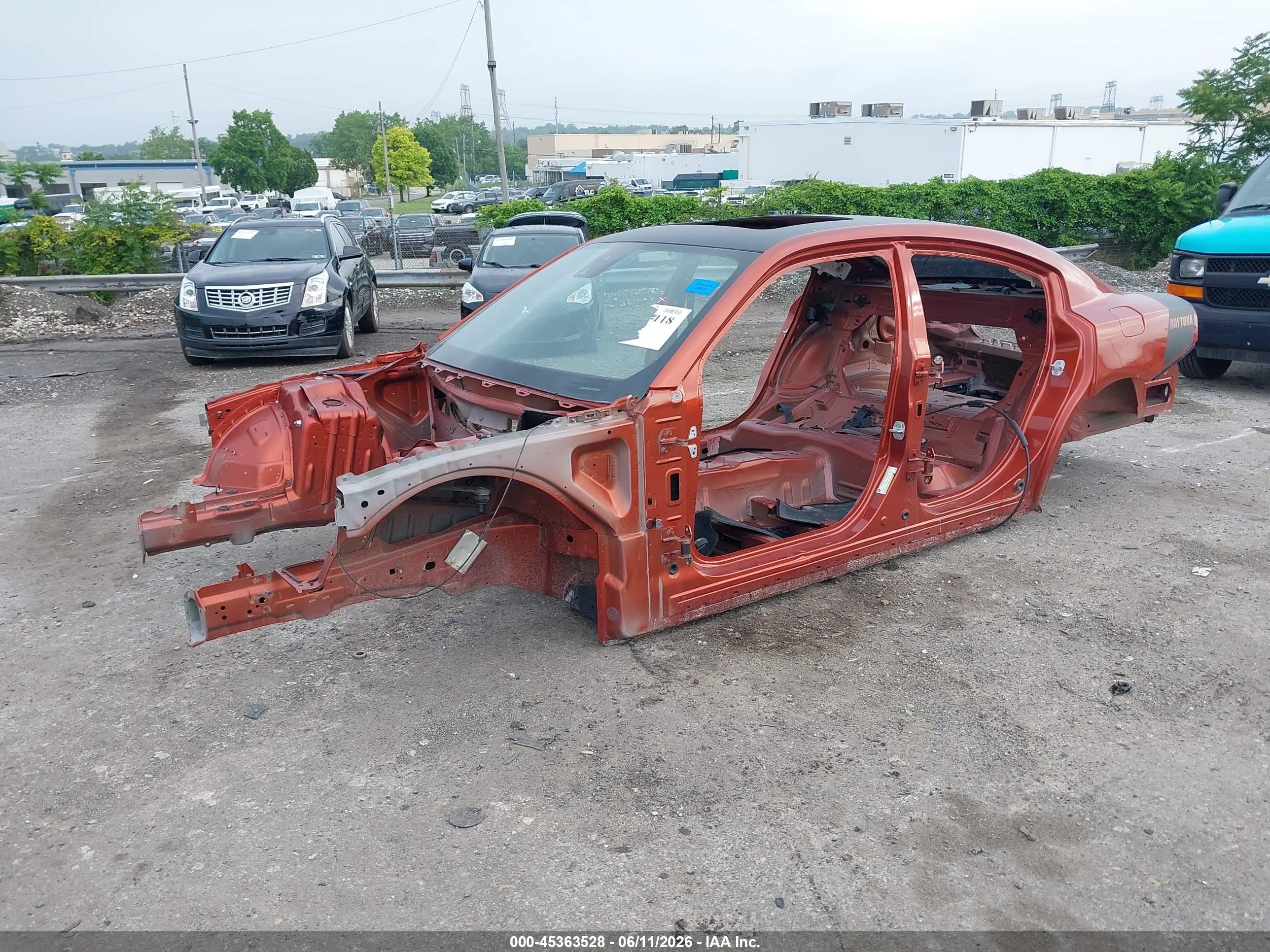 2023 Dodge Charger Scat Pack Orange vin: 2C3CDXGJ4PH631515