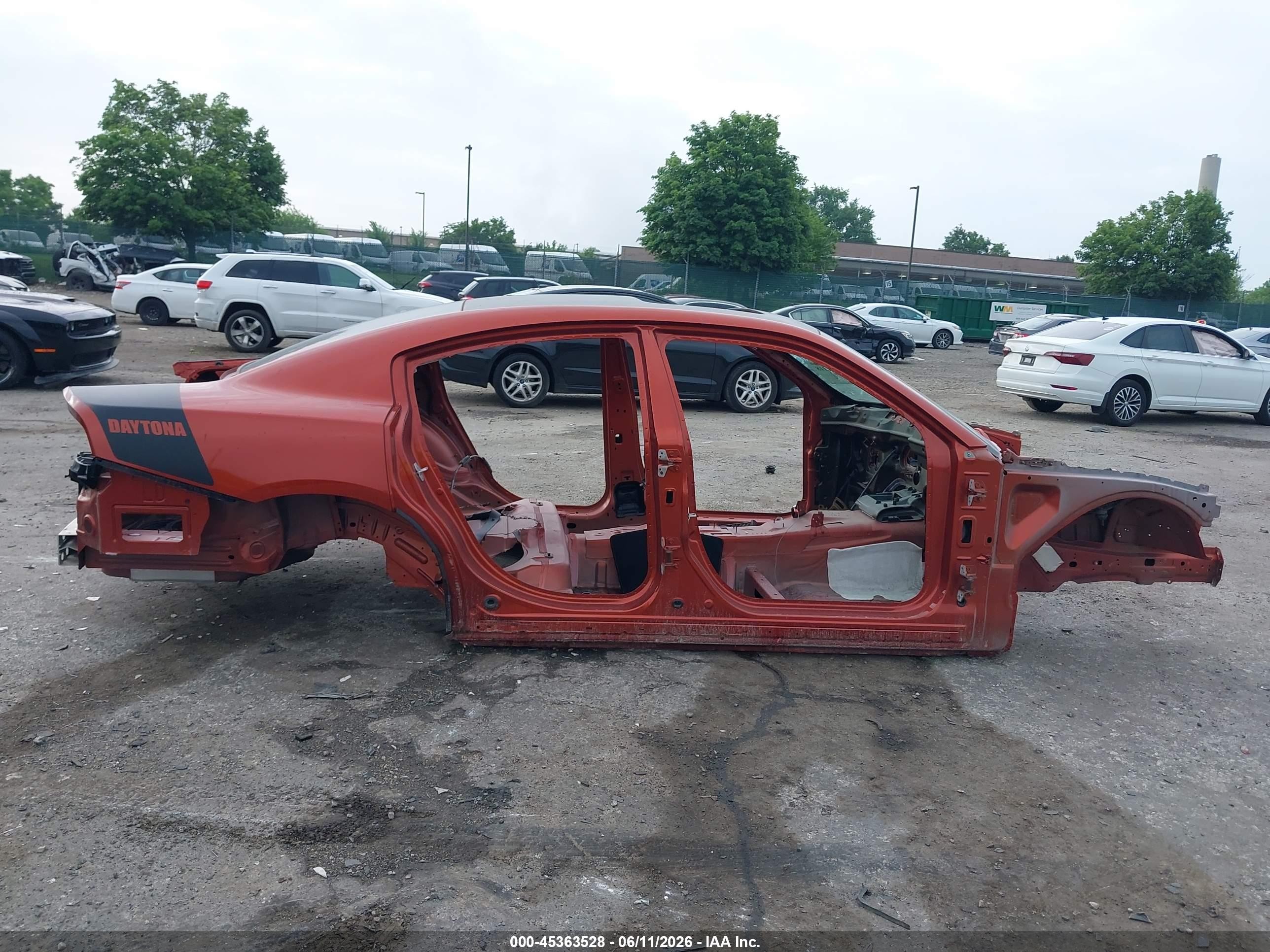 2023 Dodge Charger Scat Pack Orange vin: 2C3CDXGJ4PH631515