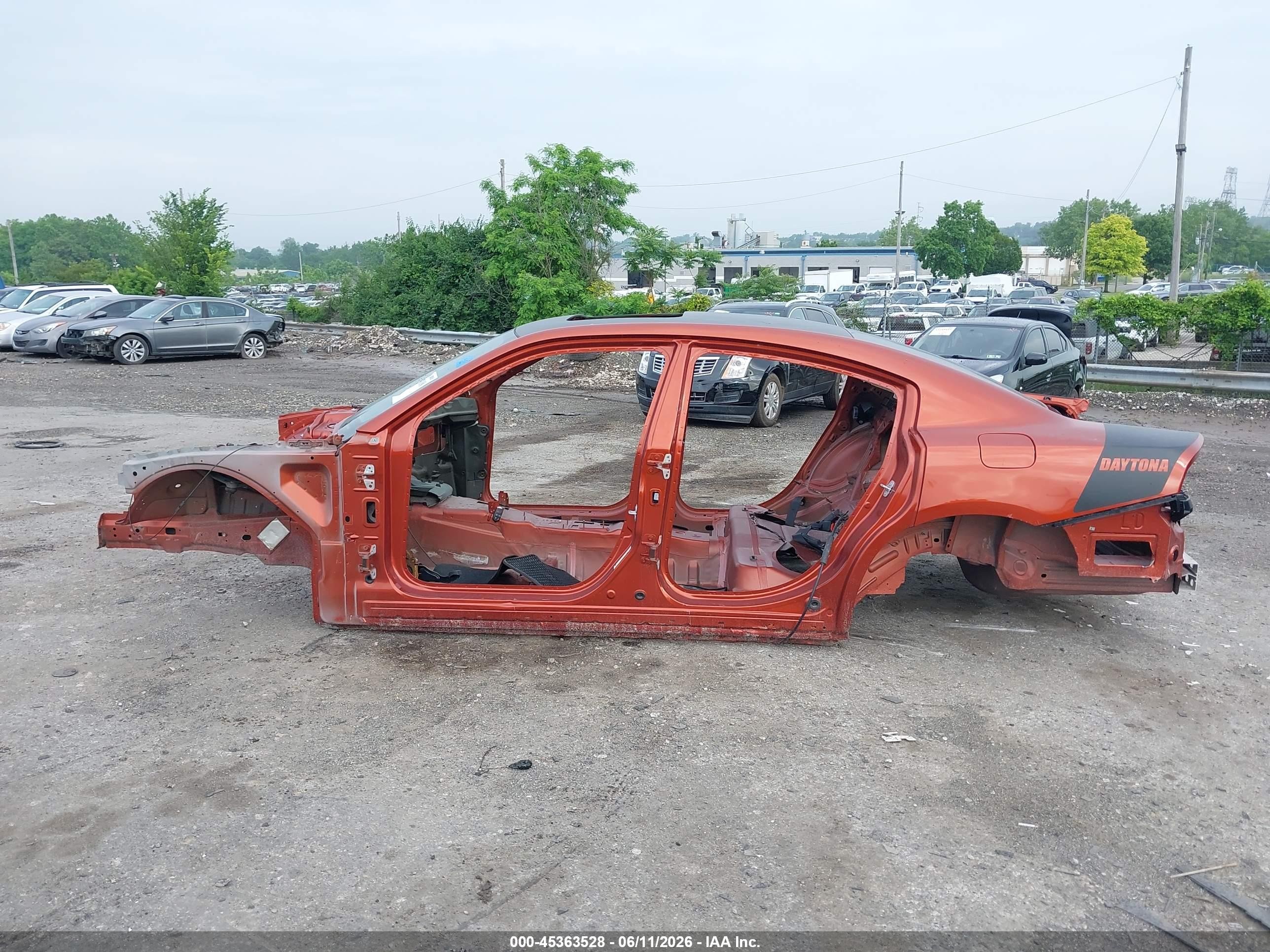 2023 Dodge Charger Scat Pack Orange vin: 2C3CDXGJ4PH631515