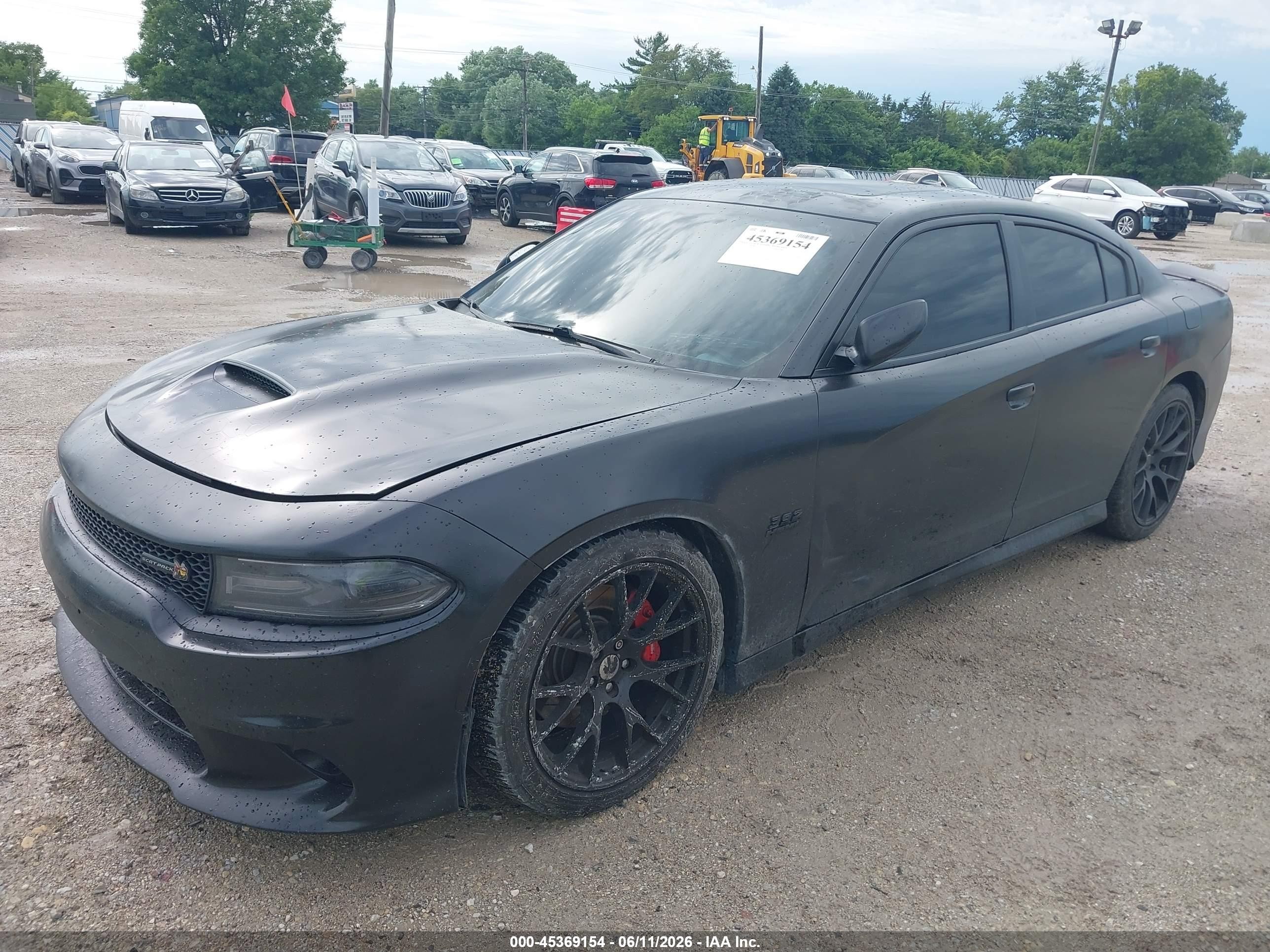 2015 Dodge Charger R/t Scat Pack Black vin: 2C3CDXGJ5FH854533