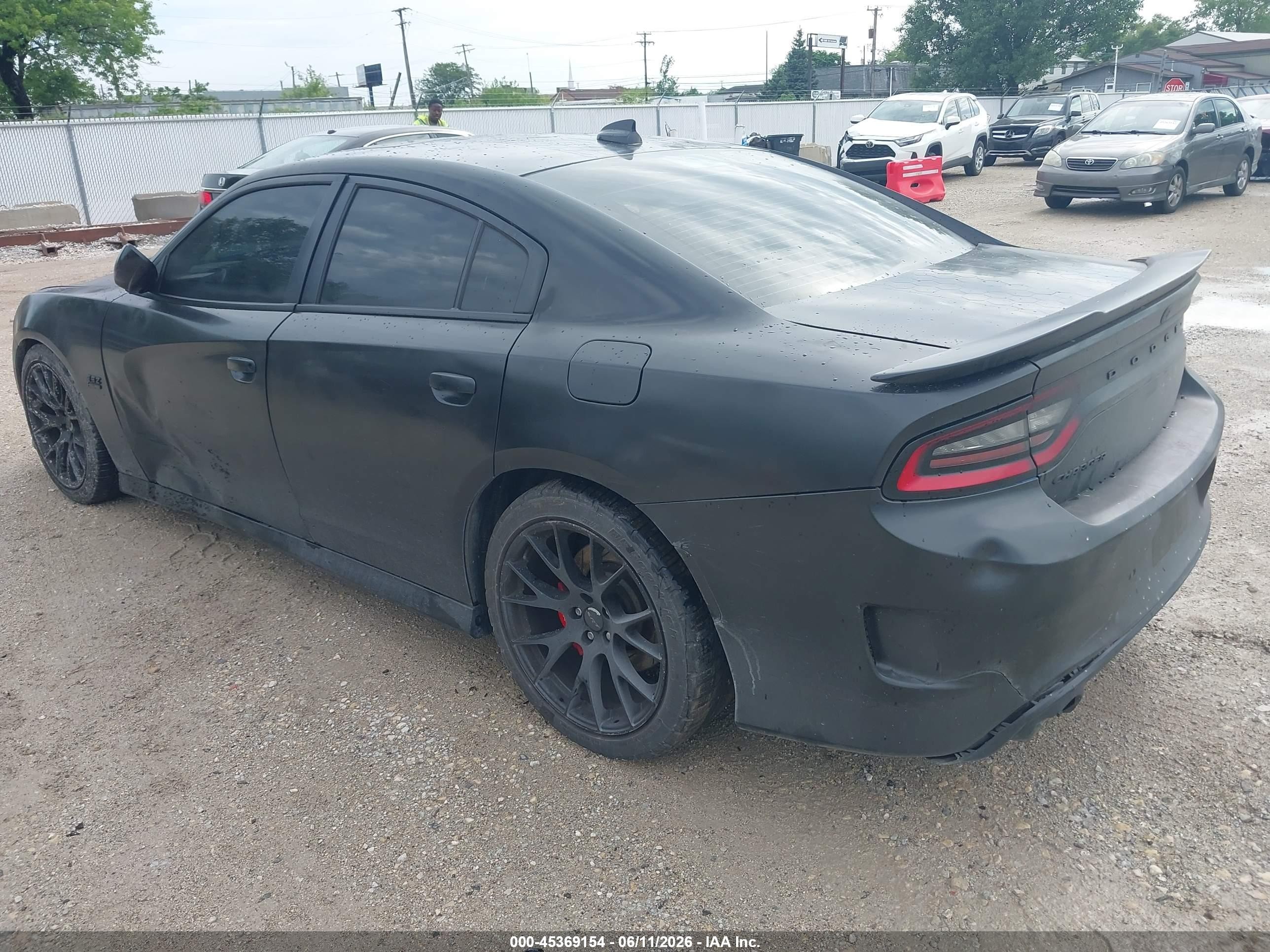 2015 Dodge Charger R/t Scat Pack Black vin: 2C3CDXGJ5FH854533