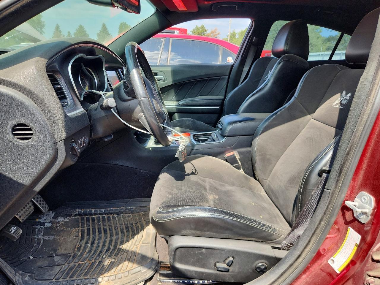 2018 Dodge Charger R Maroon vin: 2C3CDXGJ5JH158120