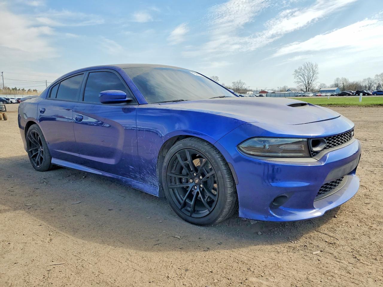 2020 Dodge Charger Scat Pack Blue vin: 2C3CDXGJ5LH231859