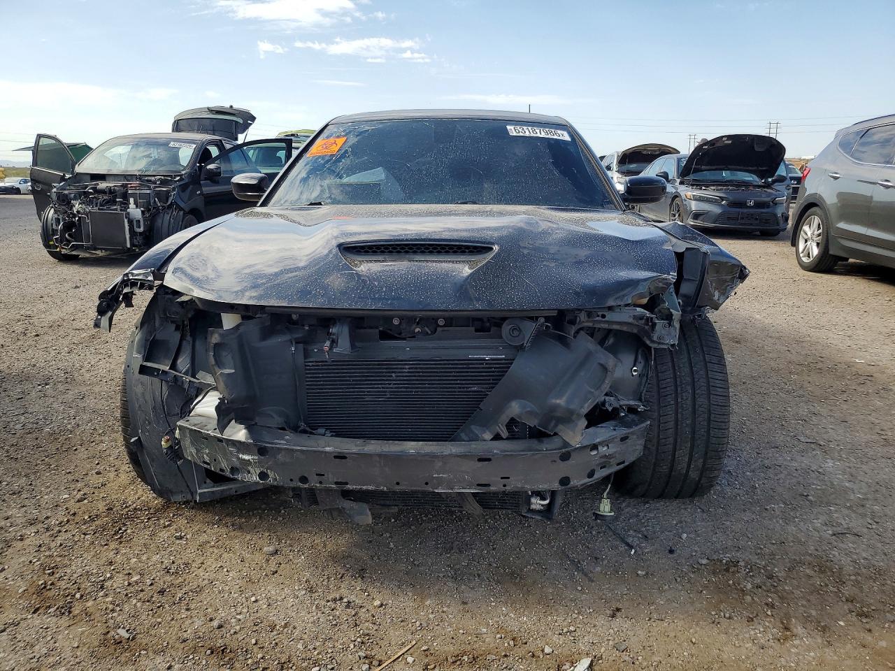2021 Dodge Charger Scat Pack Black vin: 2C3CDXGJ5MH634676