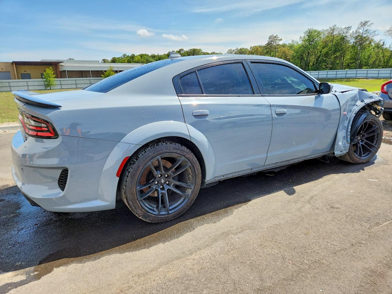 2022 Dodge Charger Scat Pack Gray vin: 2C3CDXGJ5NH136026
