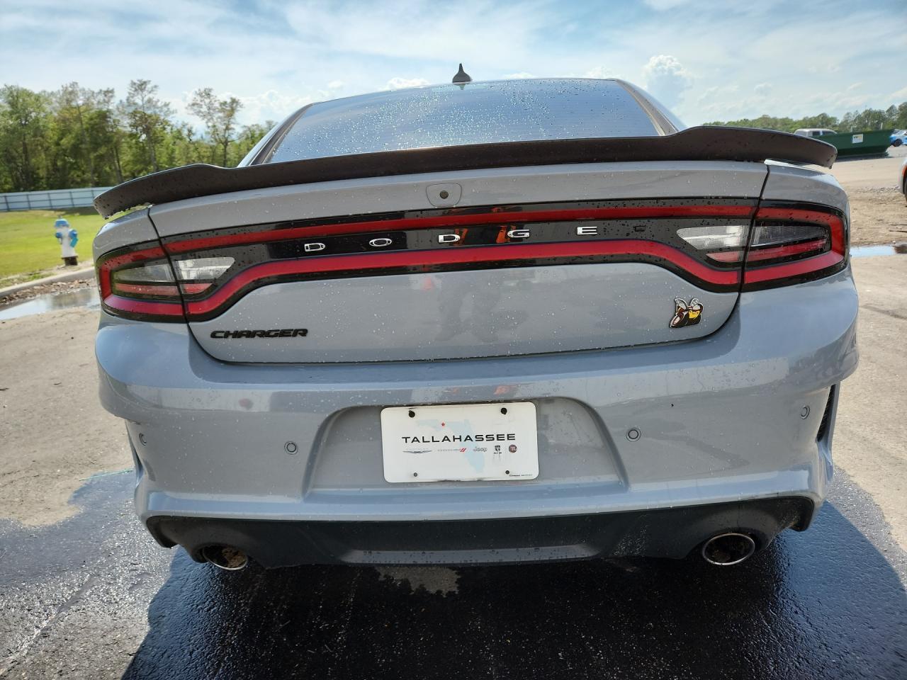 2022 Dodge Charger Scat Pack Gray vin: 2C3CDXGJ5NH136026 Damage: Rear Bumper, Multiple Scratches Heavy, 2
