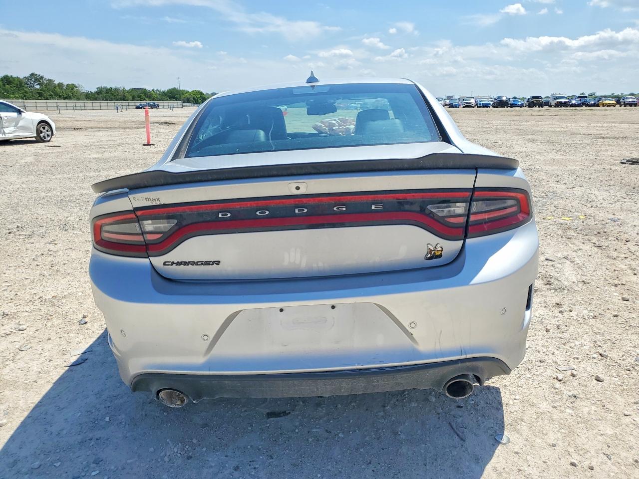 2023 Dodge Charger Scat Pack Silver vin: 2C3CDXGJ5PH660201