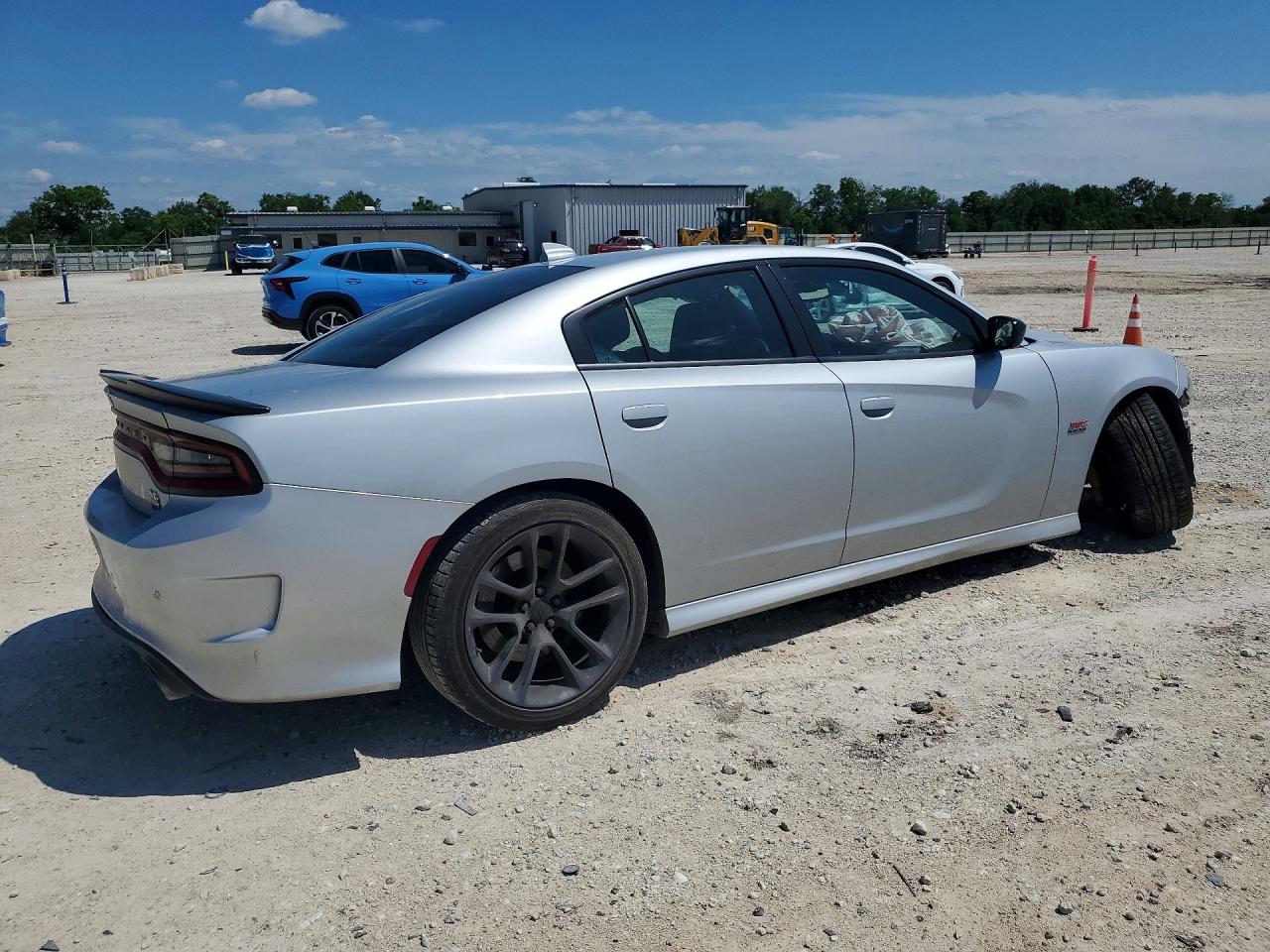 2023 Dodge Charger Scat Pack Silver vin: 2C3CDXGJ5PH660201