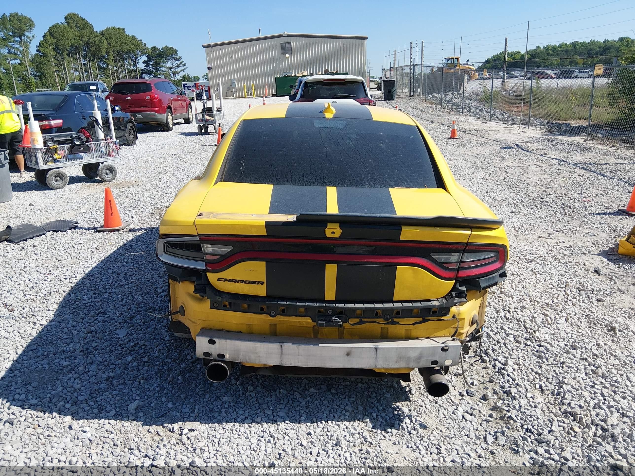 2017 Dodge Charger R/t Scat Pack Rwd Yellow vin: 2C3CDXGJ6HH631906
