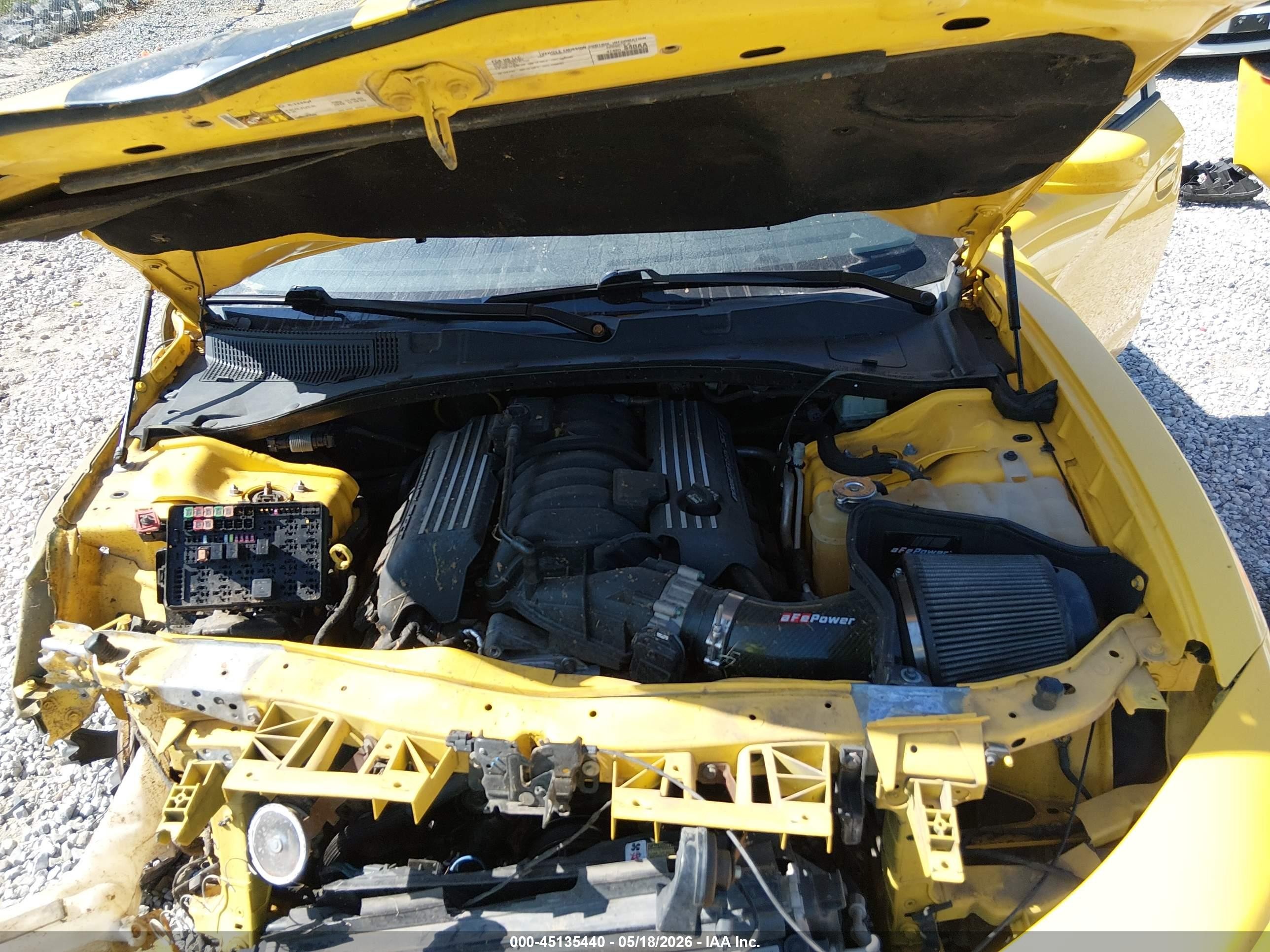 2017 Dodge Charger R/t Scat Pack Rwd Yellow vin: 2C3CDXGJ6HH631906