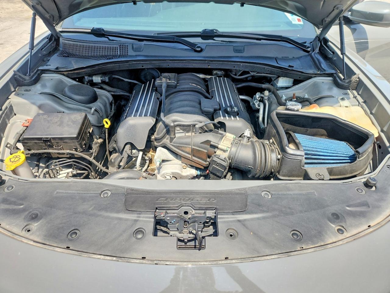 2018 Dodge Charger R Gray vin: 2C3CDXGJ6JH158112
