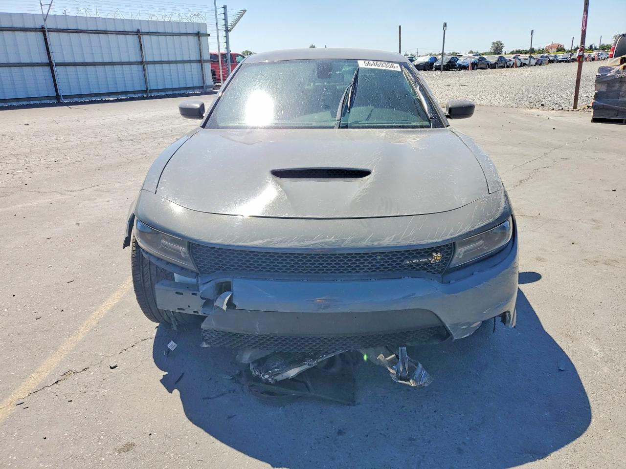 2018 Dodge Charger R Gray vin: 2C3CDXGJ6JH284857