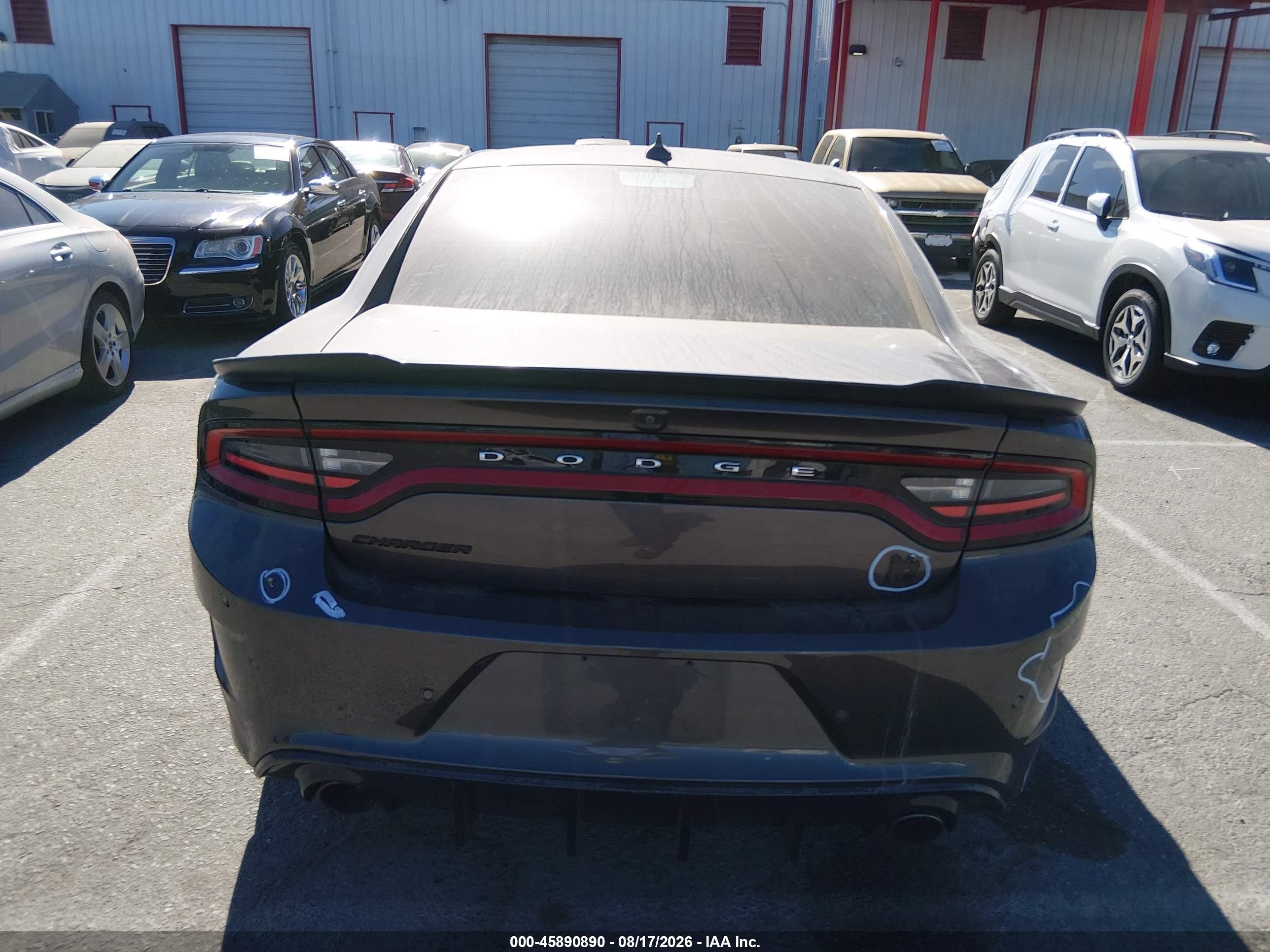 2020 Dodge Charger Scat Pack Rwd Gray vin: 2C3CDXGJ6LH237427